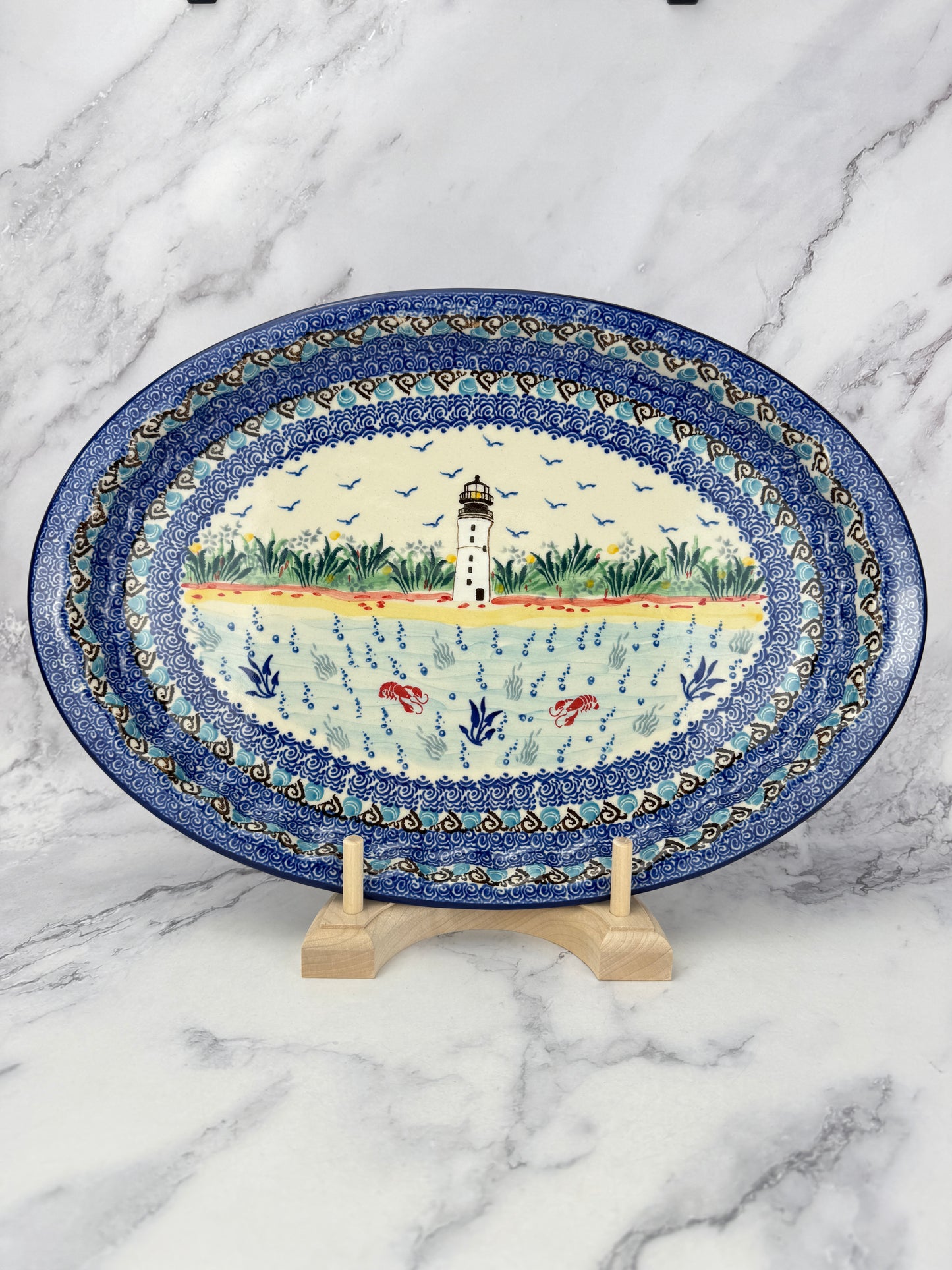 Unikat Oval Platter - Shape 614 - Pattern U5241