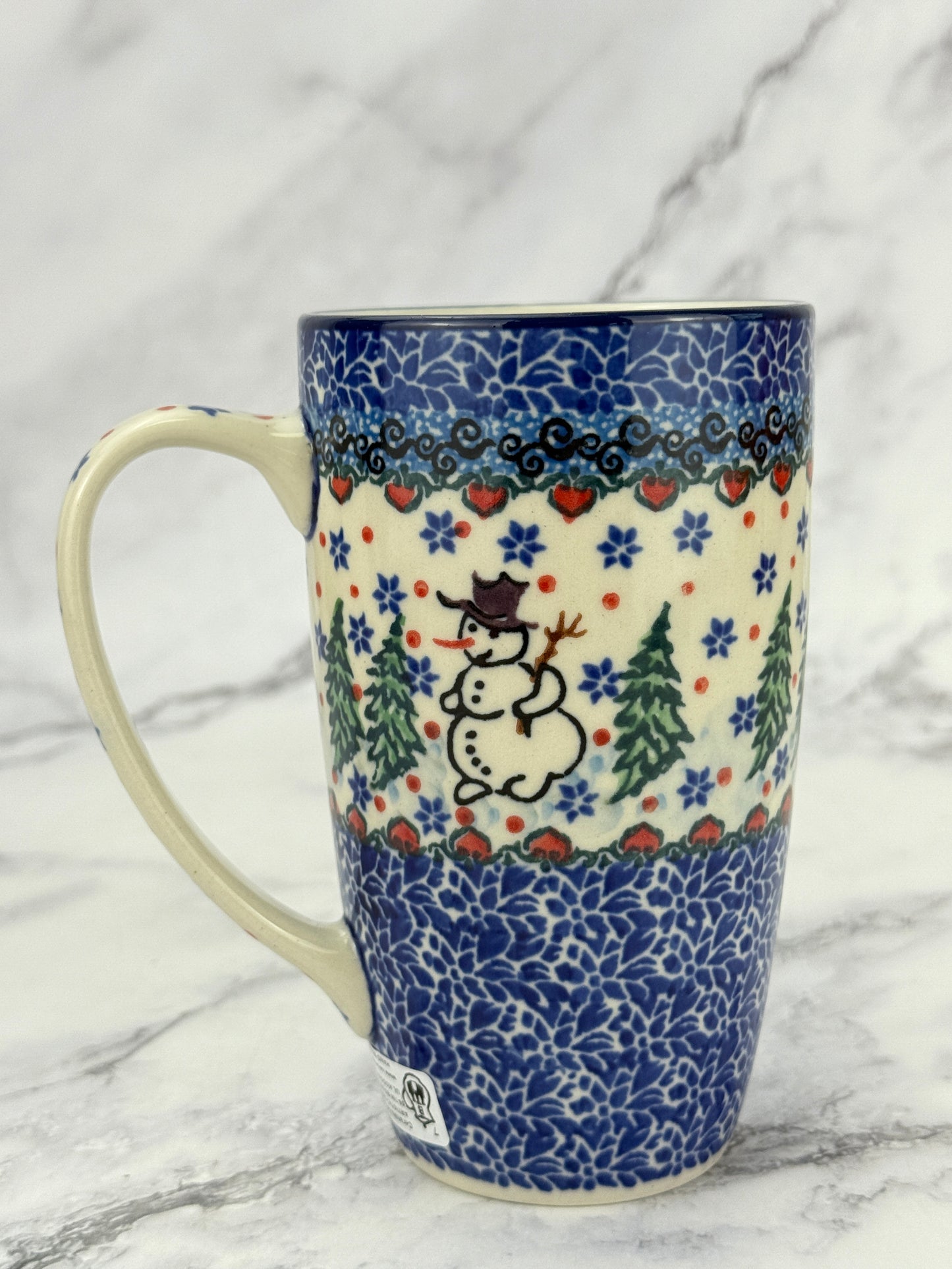 12oz Unikat Latte Mug - Shape C52 - Pattern U4661