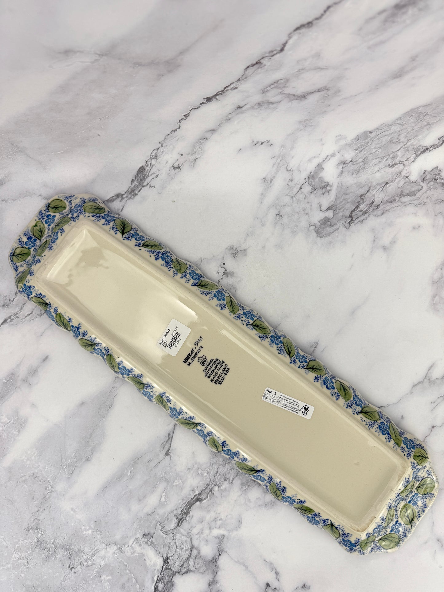 Long Unikat Bread Tray - Shape A44 - Pattern U5141