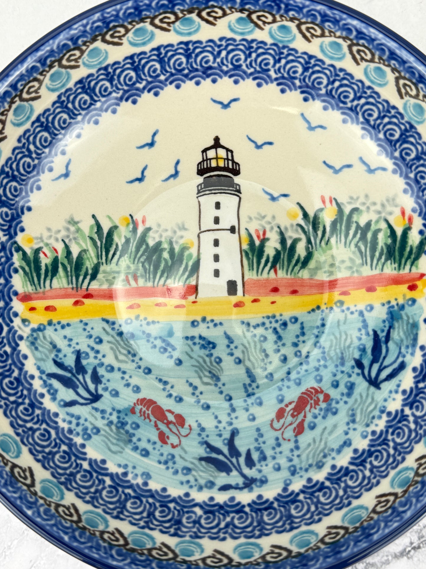 6.5" Unikat Serving Bowl - Shape B90 - Pattern U5241