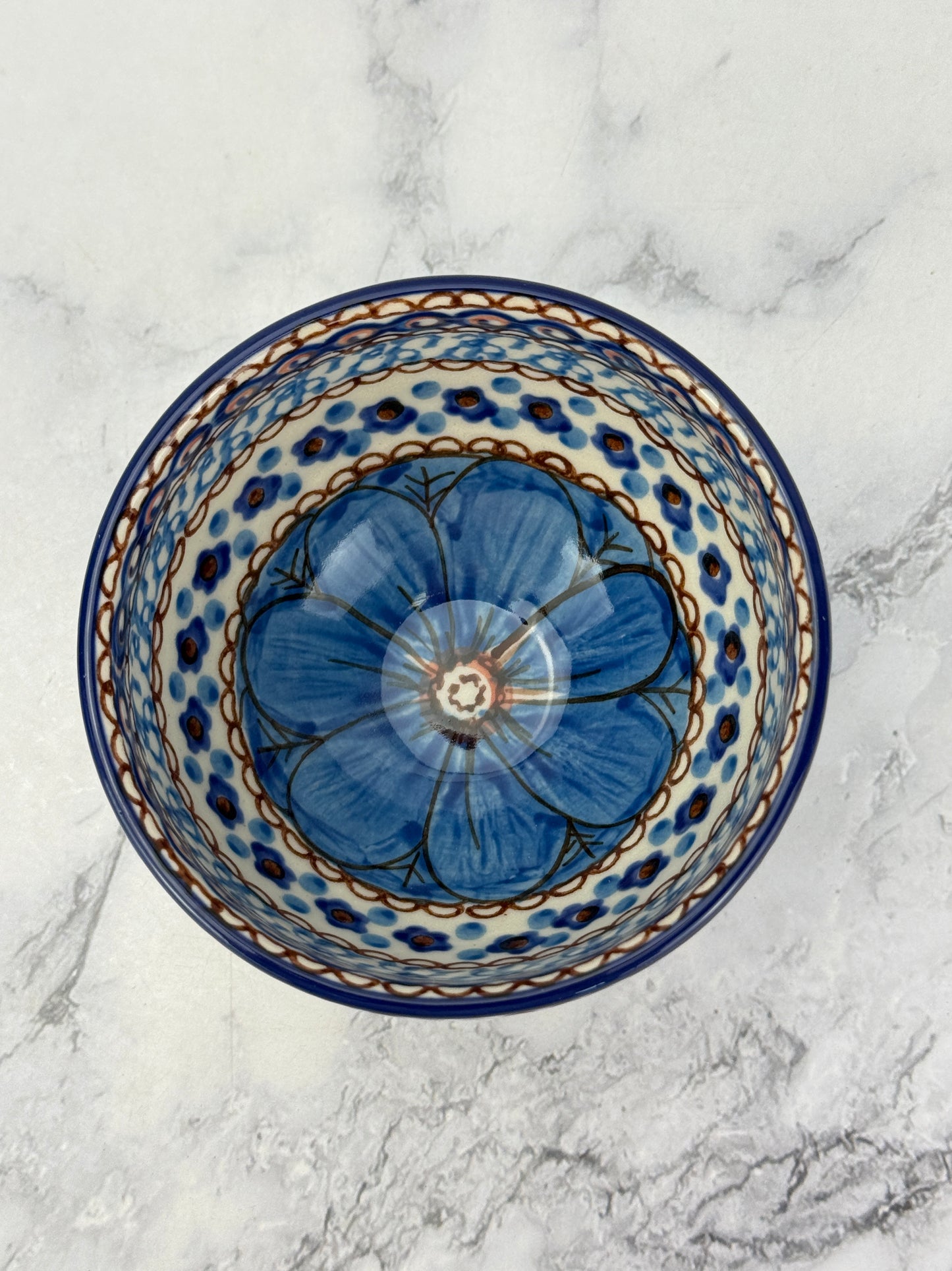 Mini Unikat Pedestal Bowl - Shape F97 - Pattern U408C