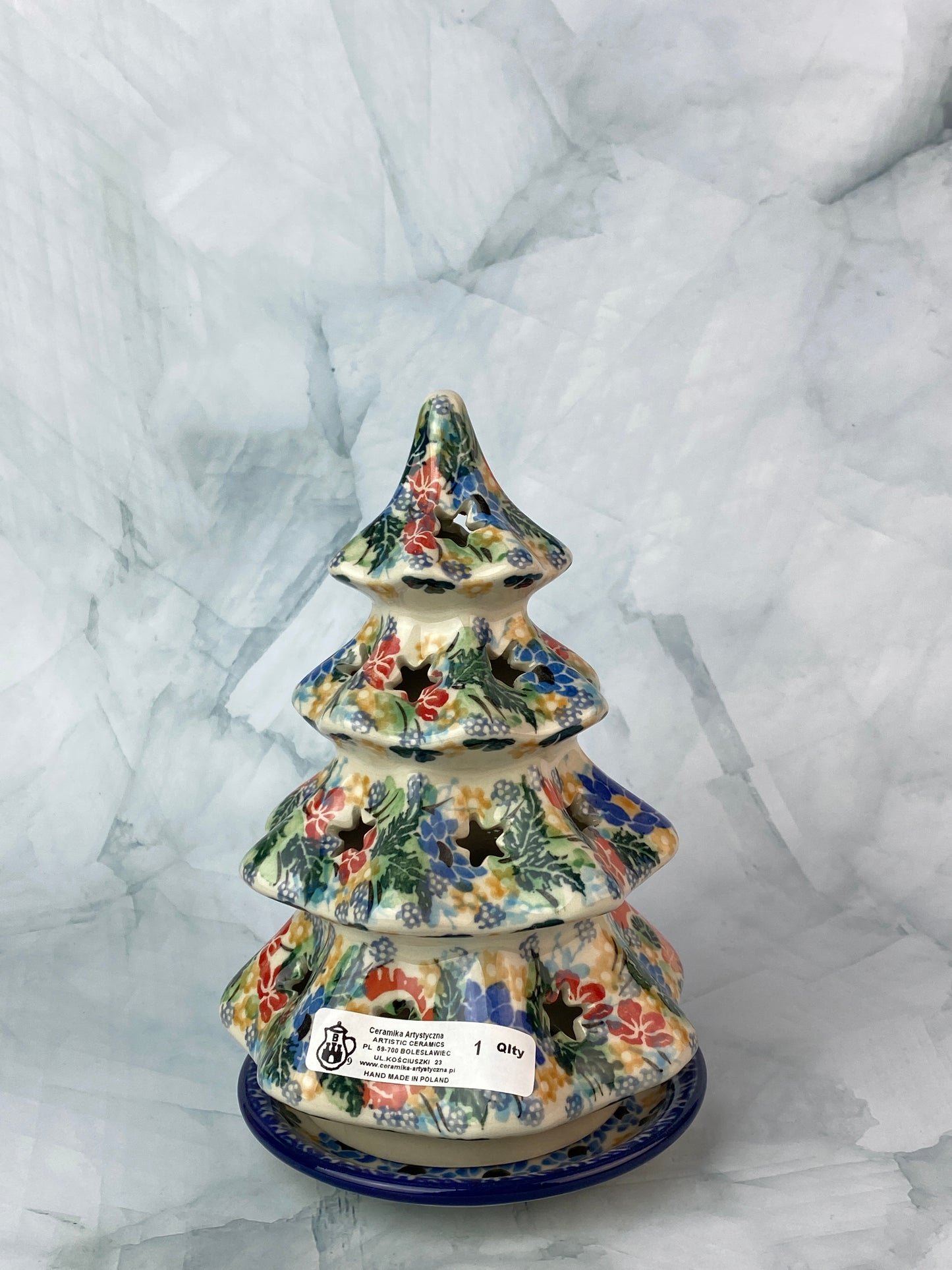 Medium Unikat Christmas Tree - Shape 513 - Pattern U4711