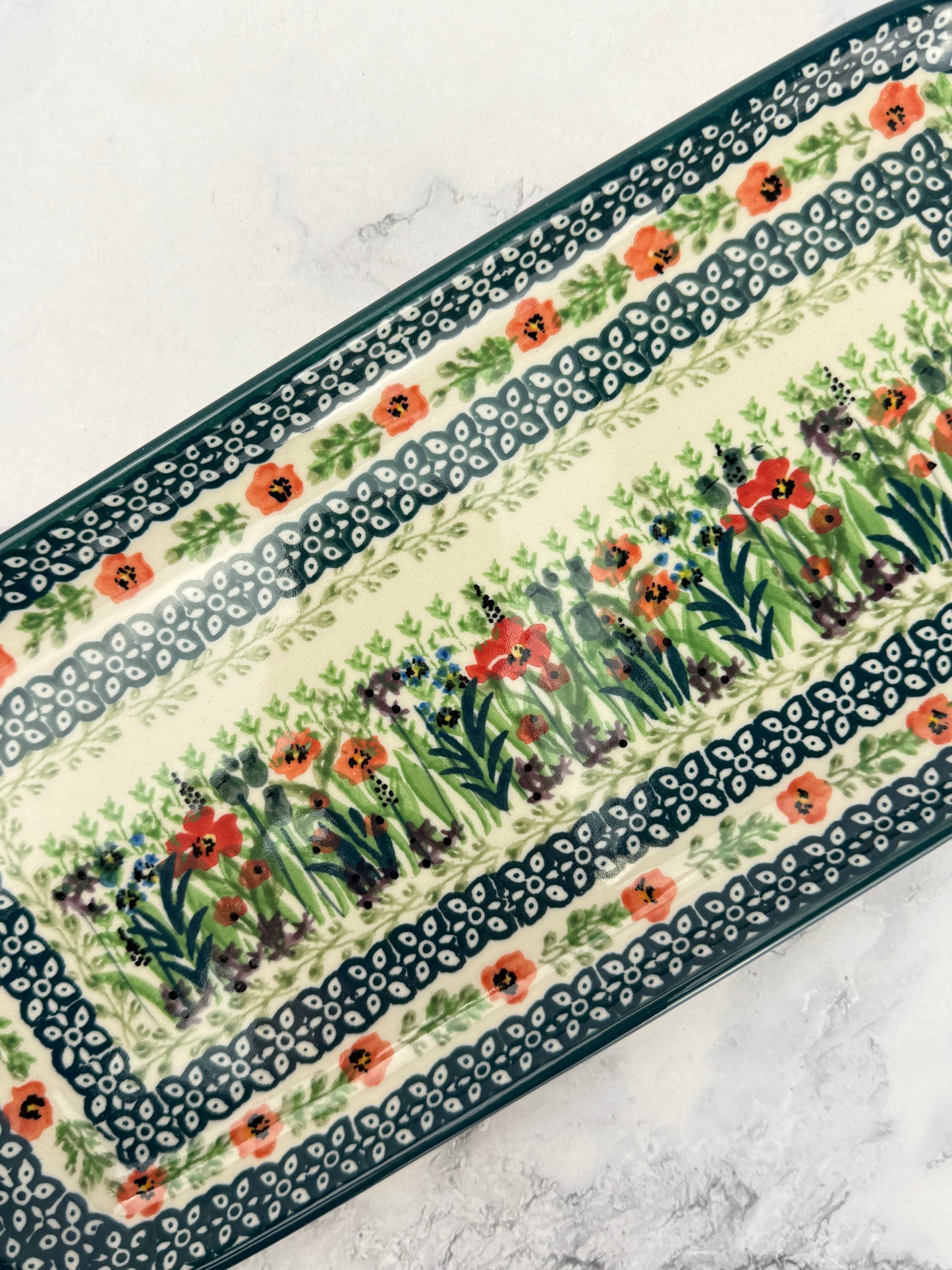 Unikat Bread Tray - Shape 410 - Pattern U4335