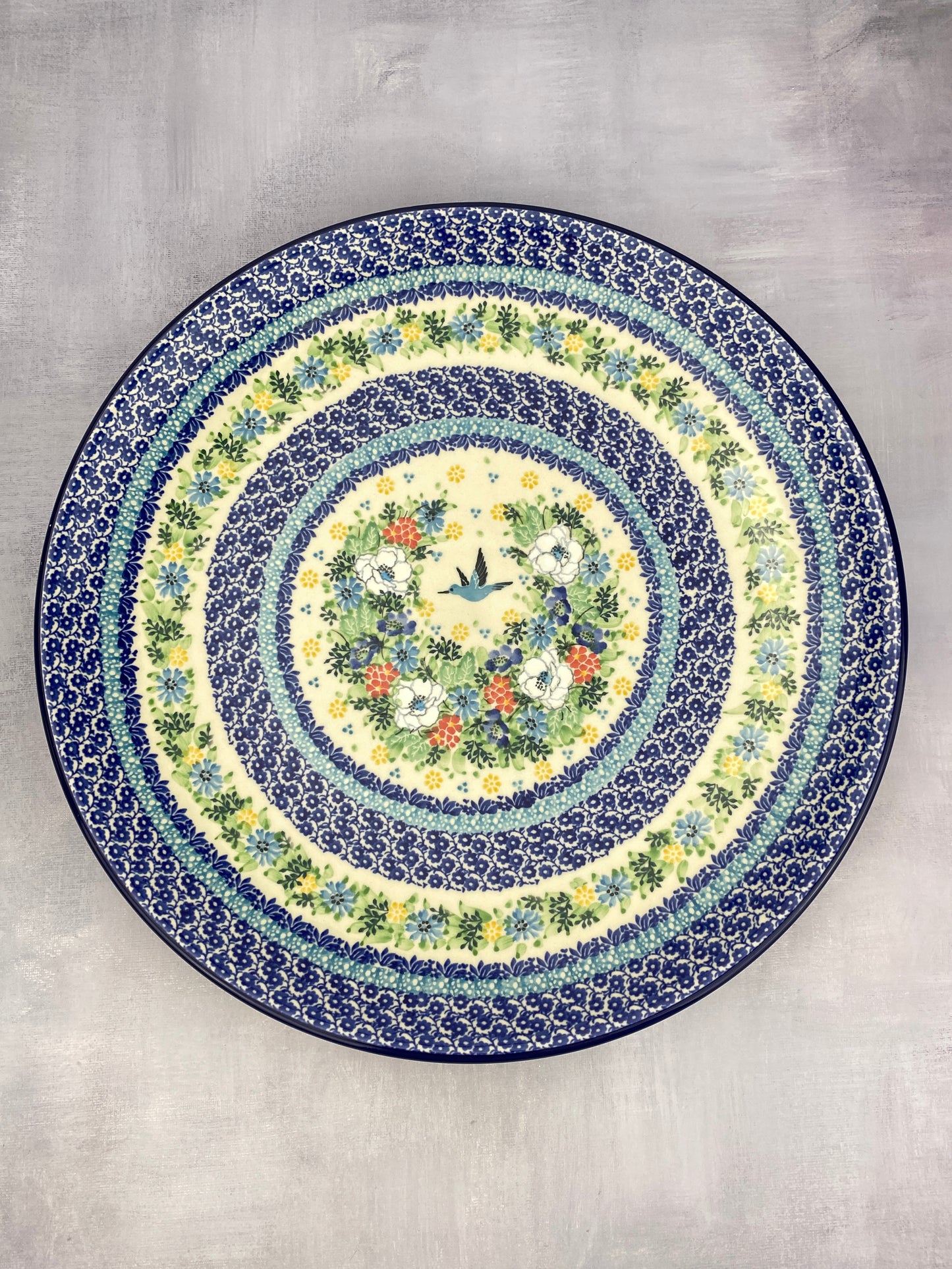 14" Round Unikat Platter - Shape 265 - Pattern U5155