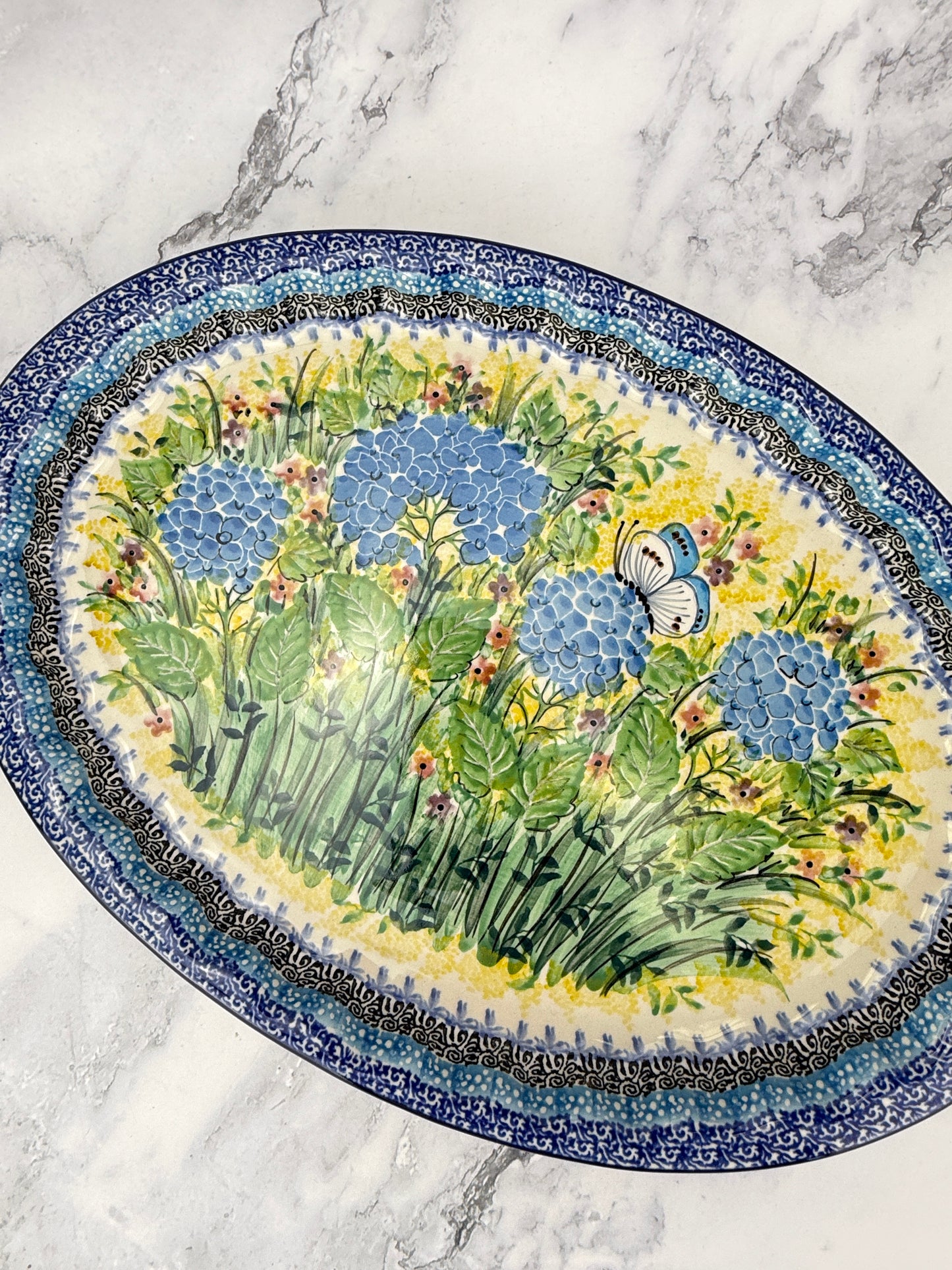 Unikat Oval Platter - Shape 614 - Pattern U5048