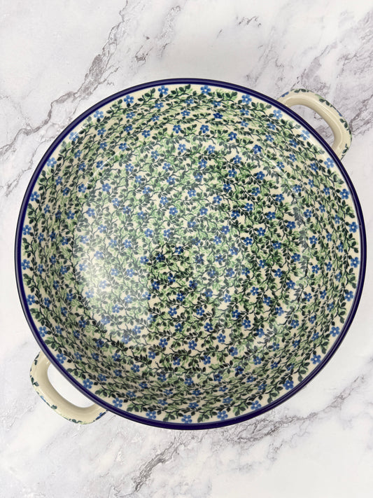 10" Round Baker With Handles - Shape 420 - Pattern 2349