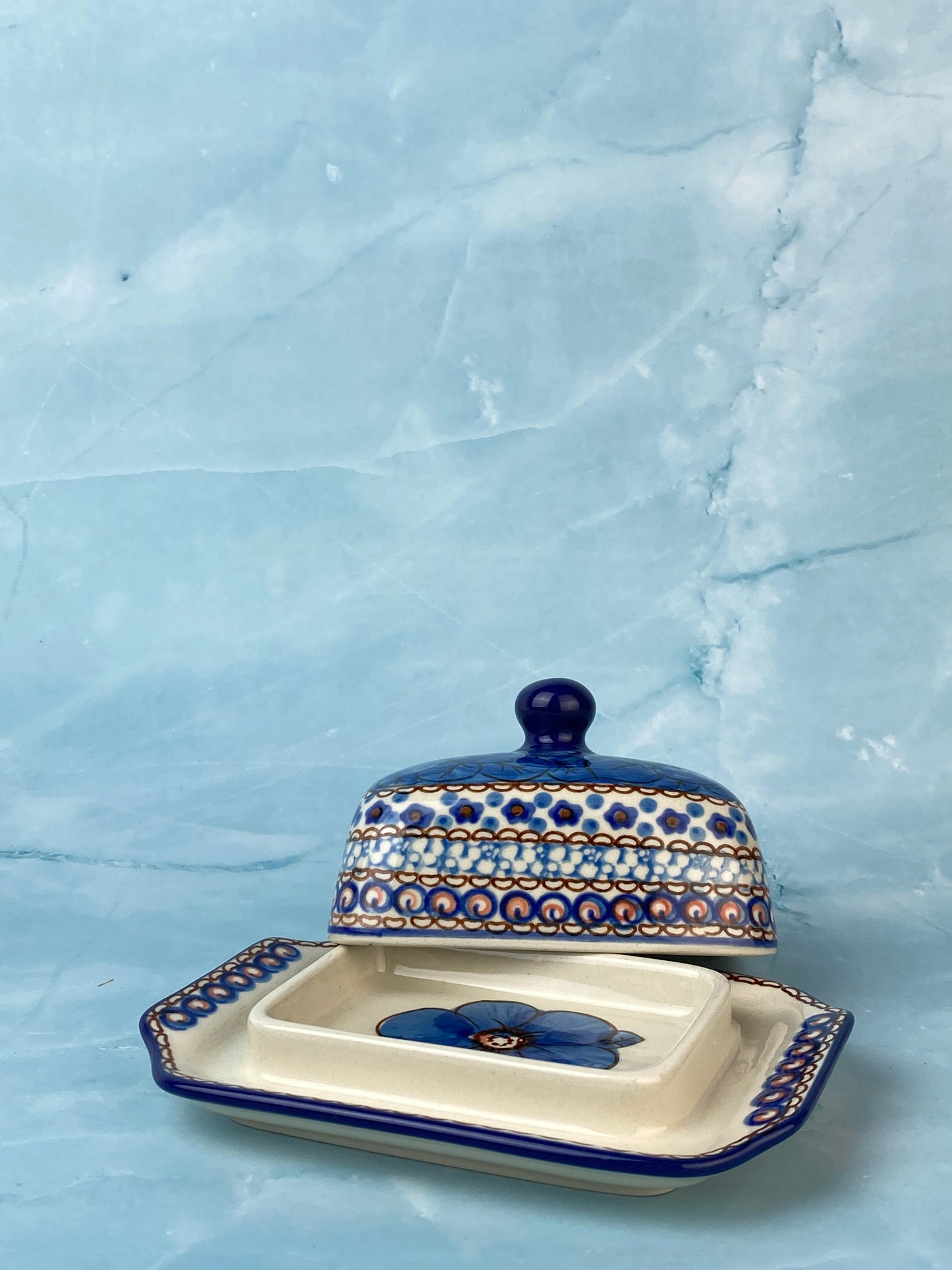 Unikat Euro Butter Dish - Shape A71 - Pattern U408C