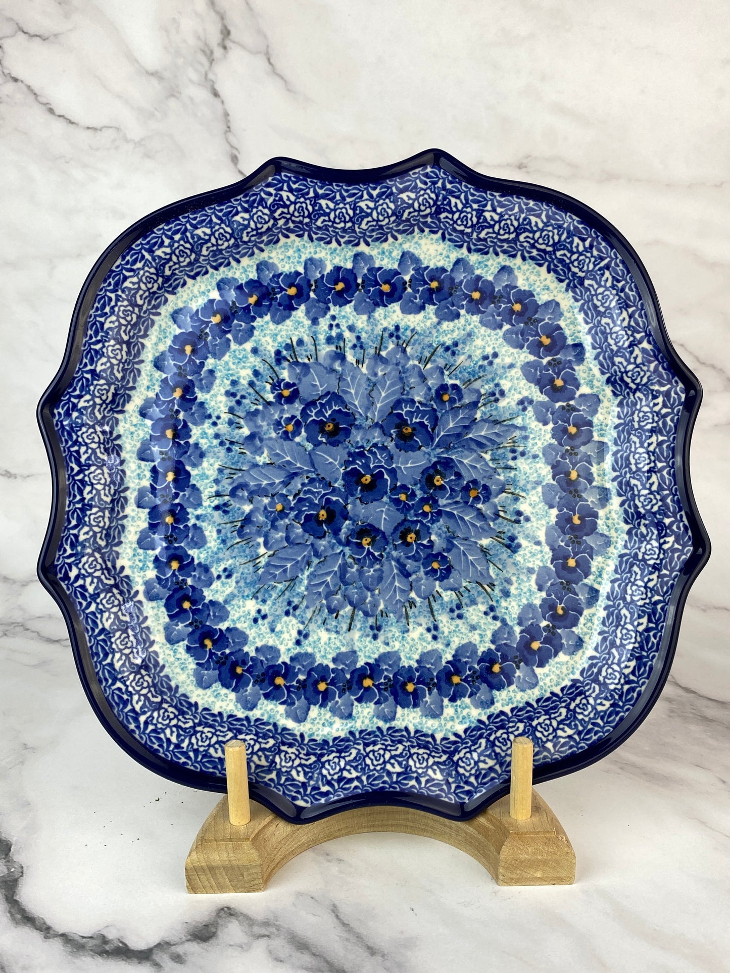 8 Pointed Unikat Platter/ Plate - Shape 507 - Pattern U3639