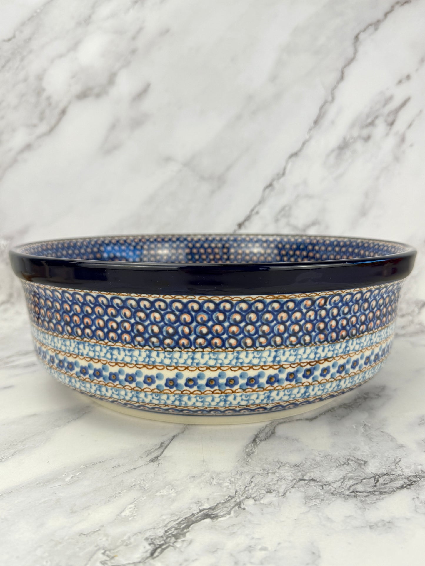 Large Unikat Serving Bowl - Shape 116 - Pattern U408C