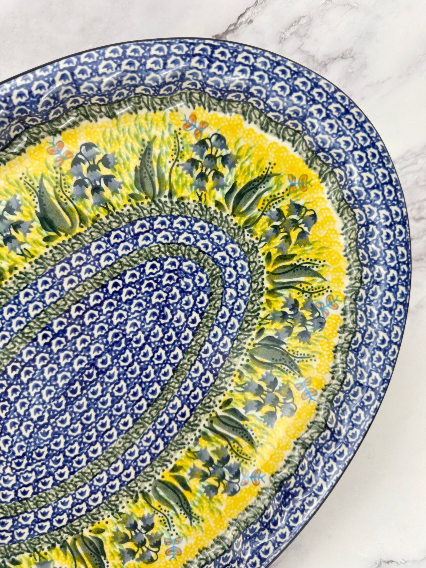 Unikat Oval Platter - Shape 614 - Pattern U1483