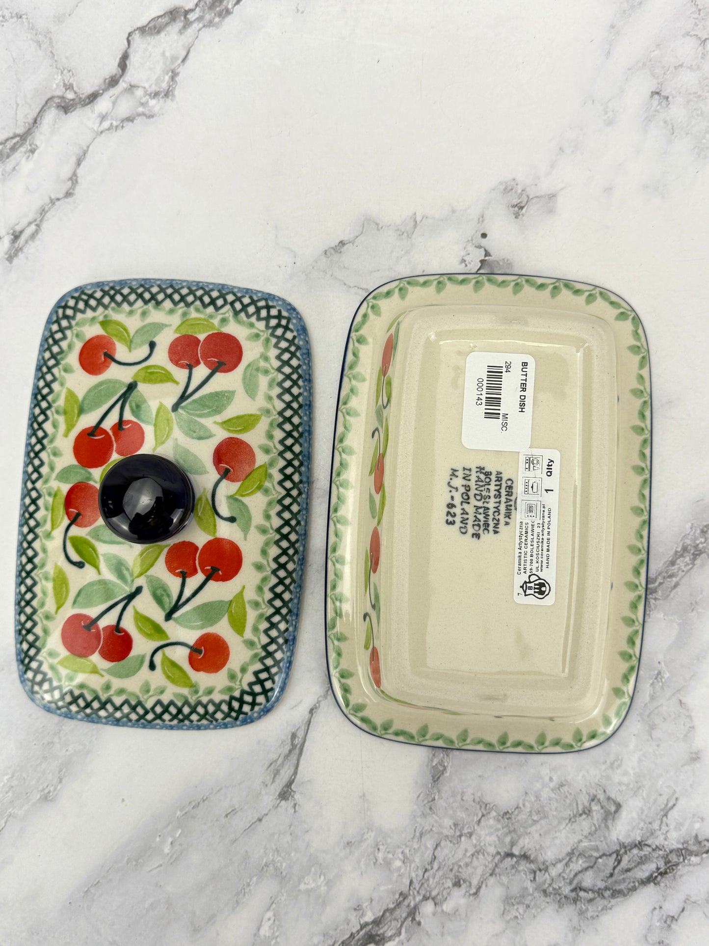 Butter Dish - Shape 294 - Pattern 3250