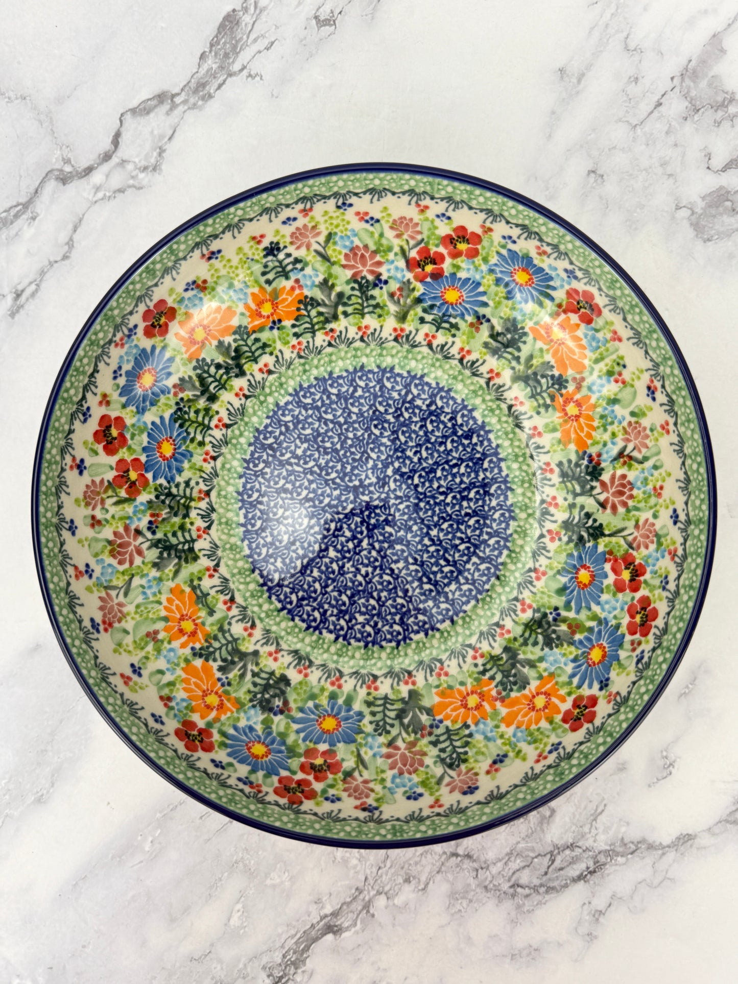 8.5" Unikat Serving Bowl - Shape B91 - Pattern U5237
