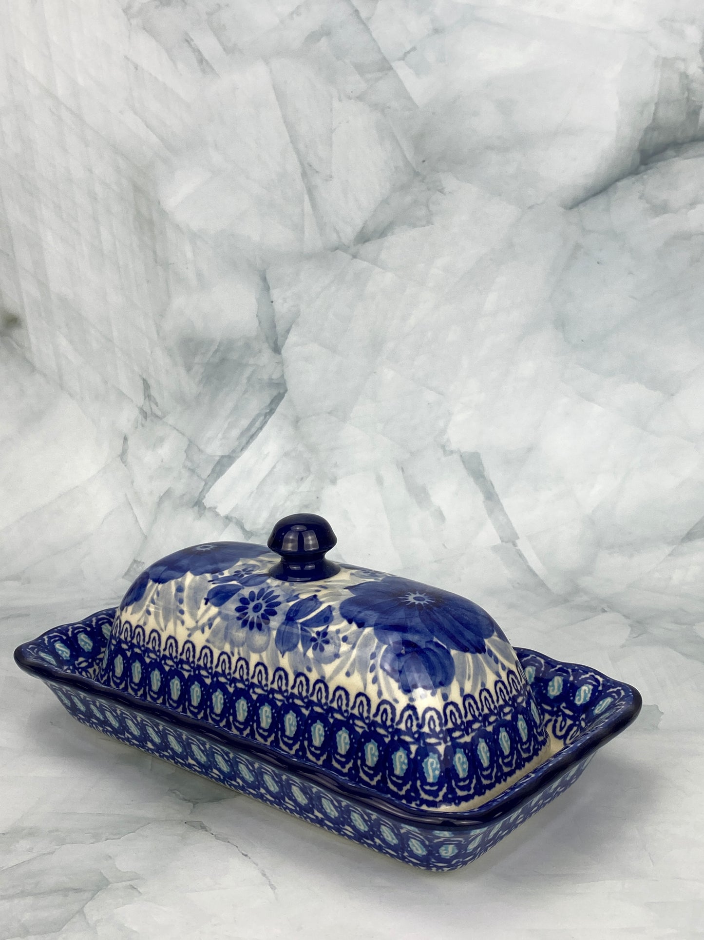 Fancy Unikat Butter Dish - Shape A65 - Pattern U214