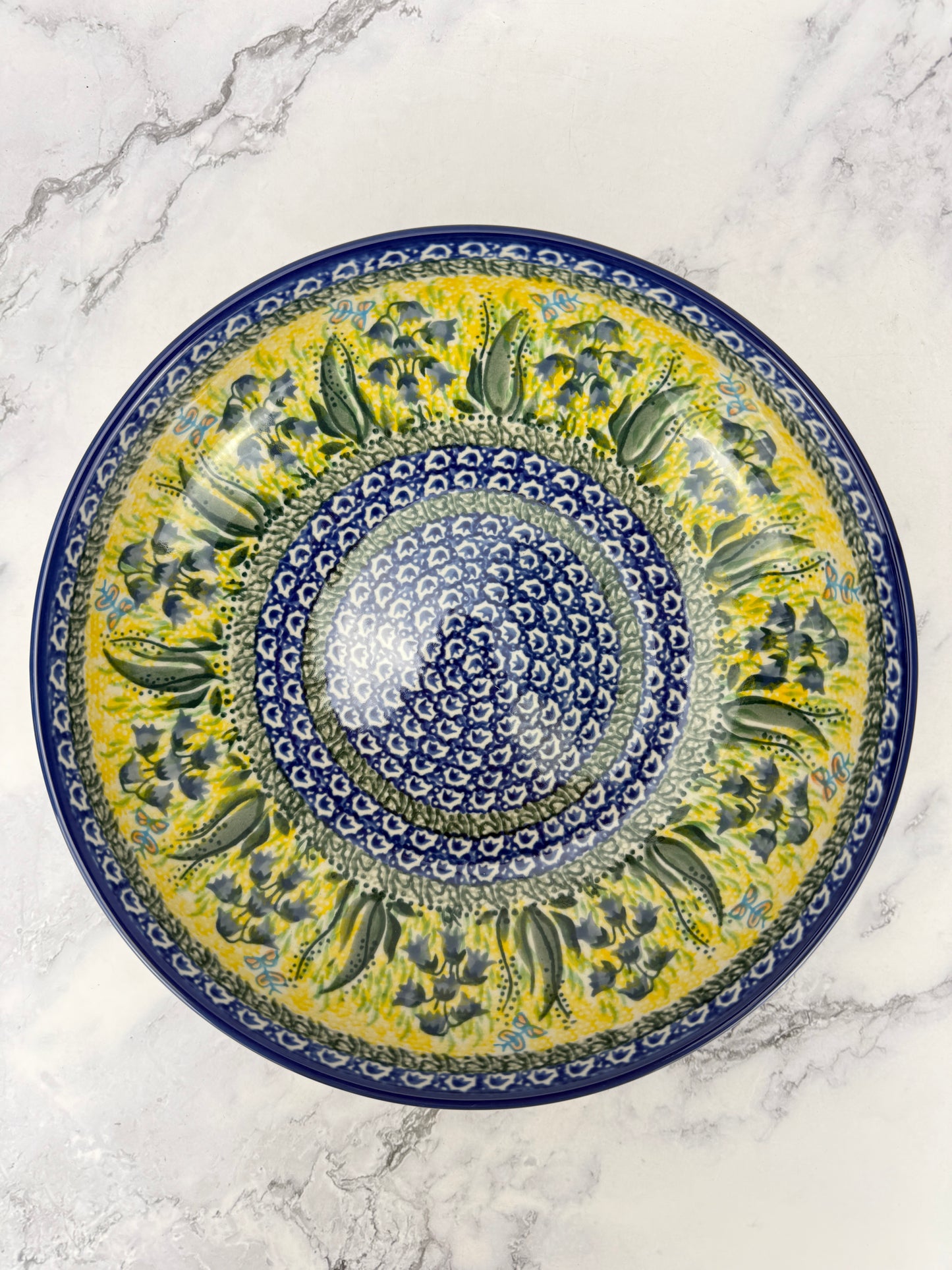 8.5" Unikat Serving Bowl - Shape B91 - Pattern U1483