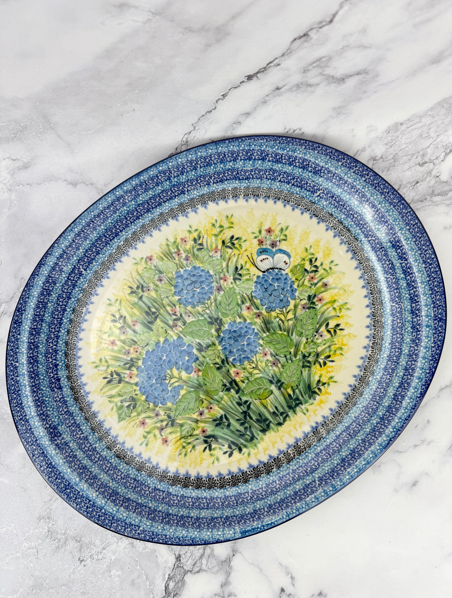 XL Unikat Platter - Shape B45 - Pattern U5048