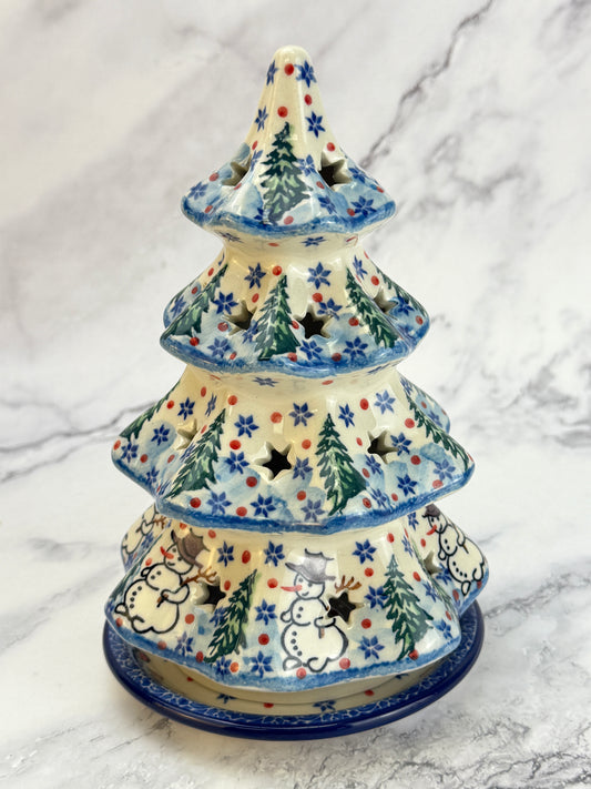 8" Unikat Christmas Tree - Shape 602 - Pattern U4661