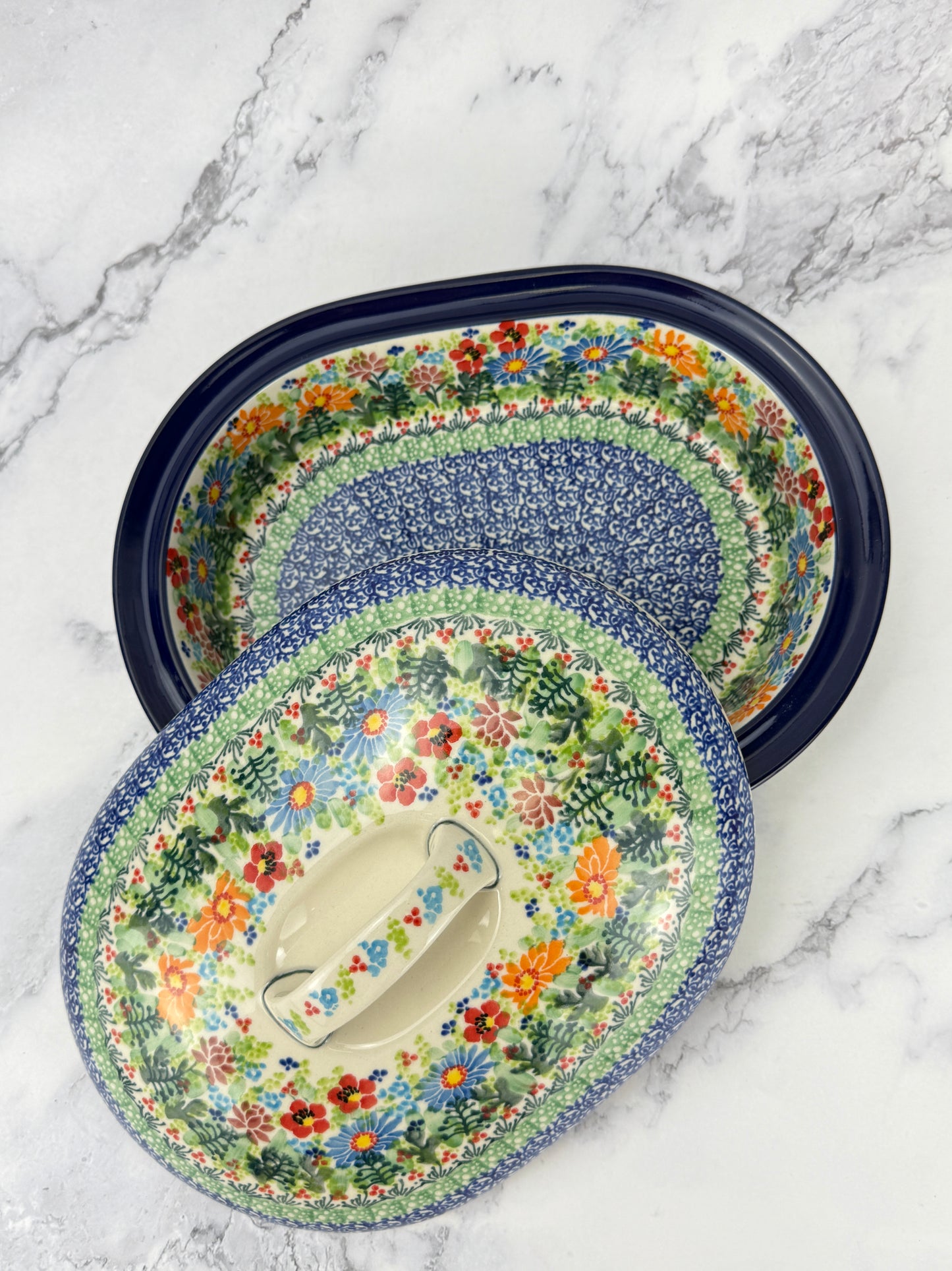 Unikat Covered Baker - Shape 617 - Pattern U5237