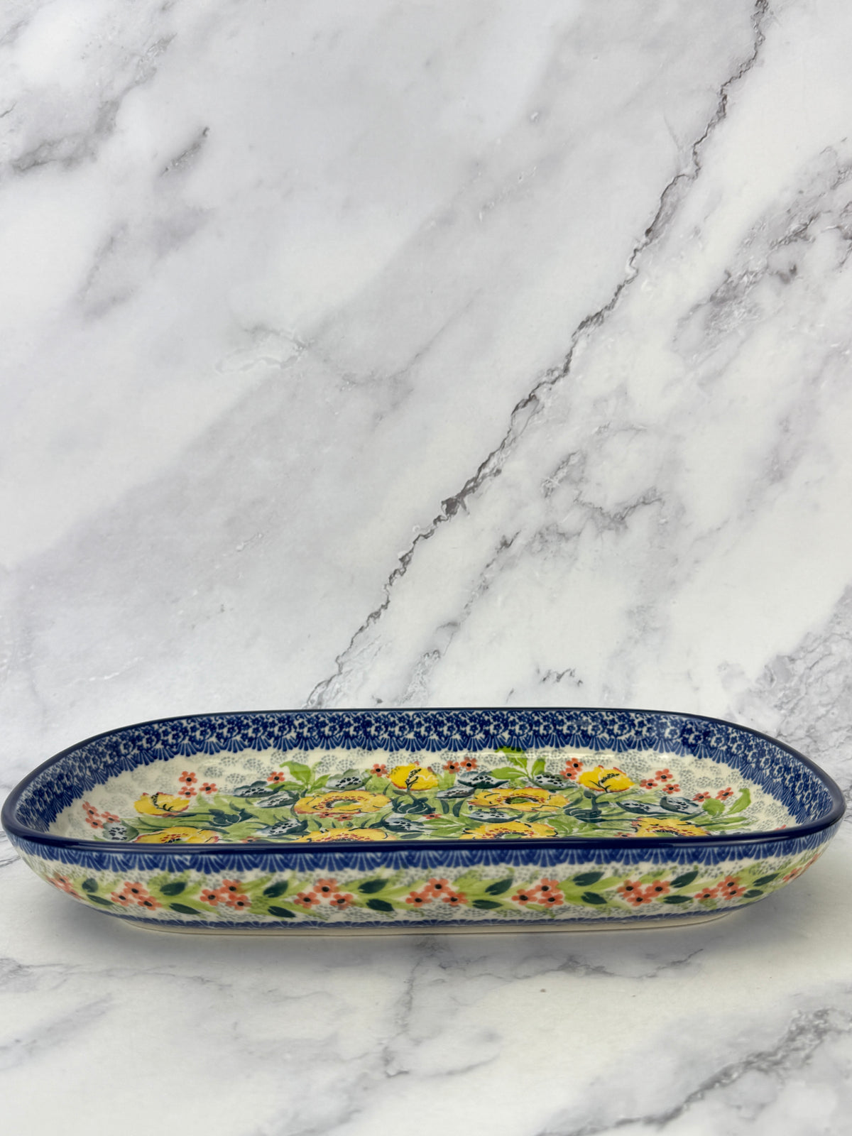 Small Unikat Rectangular Platter - Shape 392 - Pattern U5273