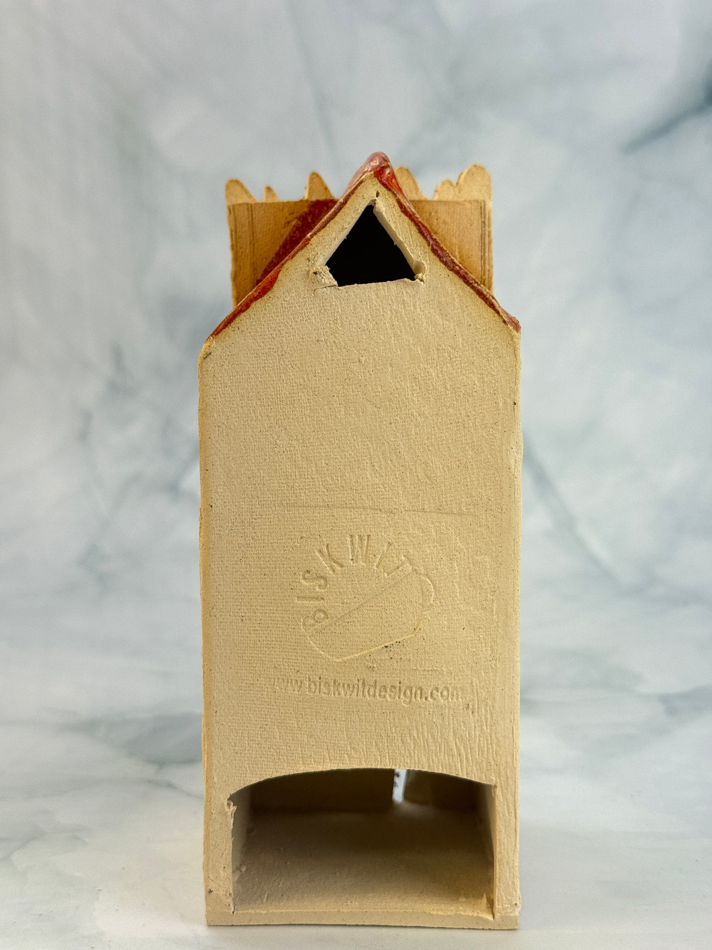 Ceramic Votive House - X