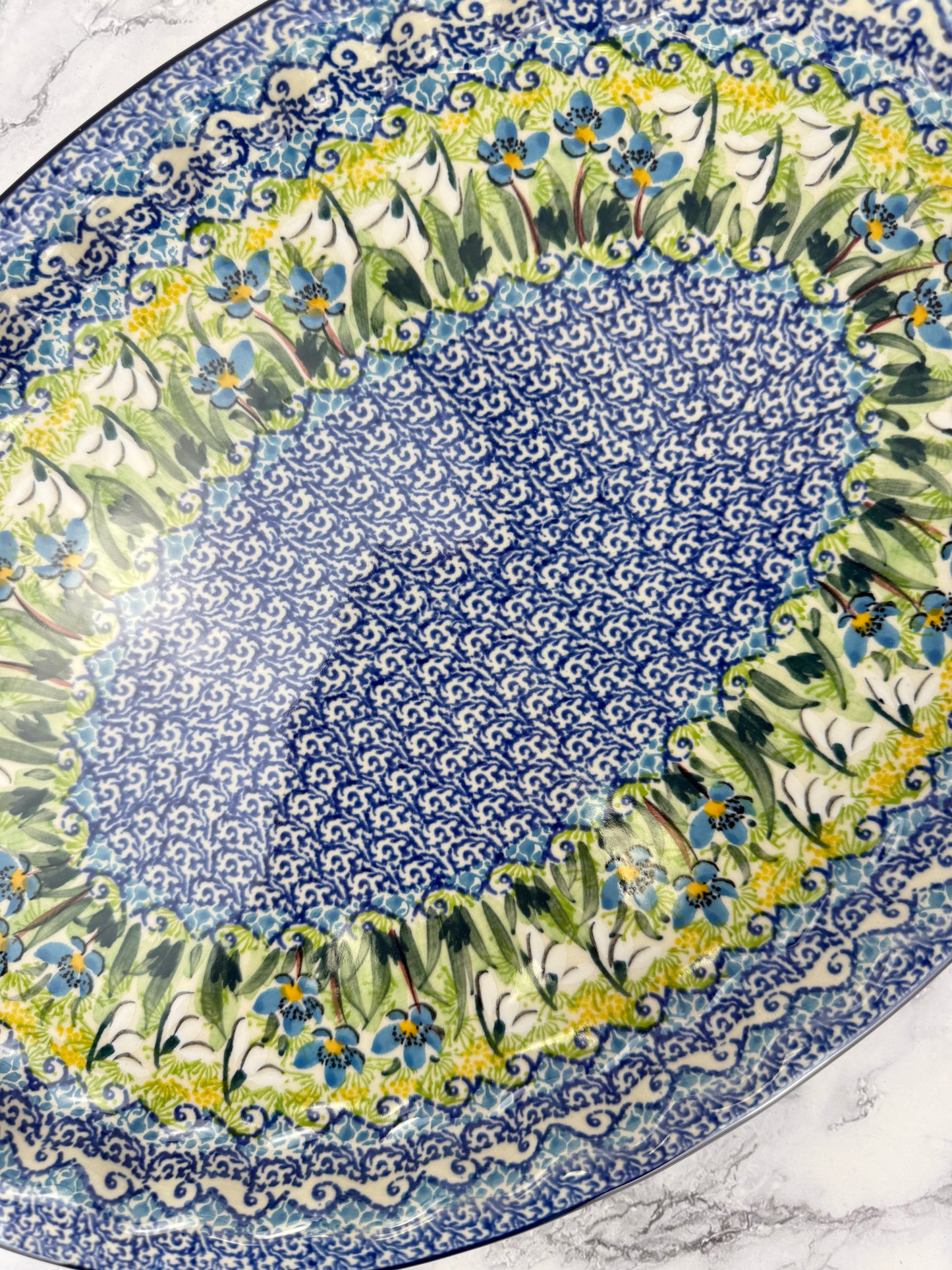 Unikat Oval Platter - Shape 614 - Pattern U5071