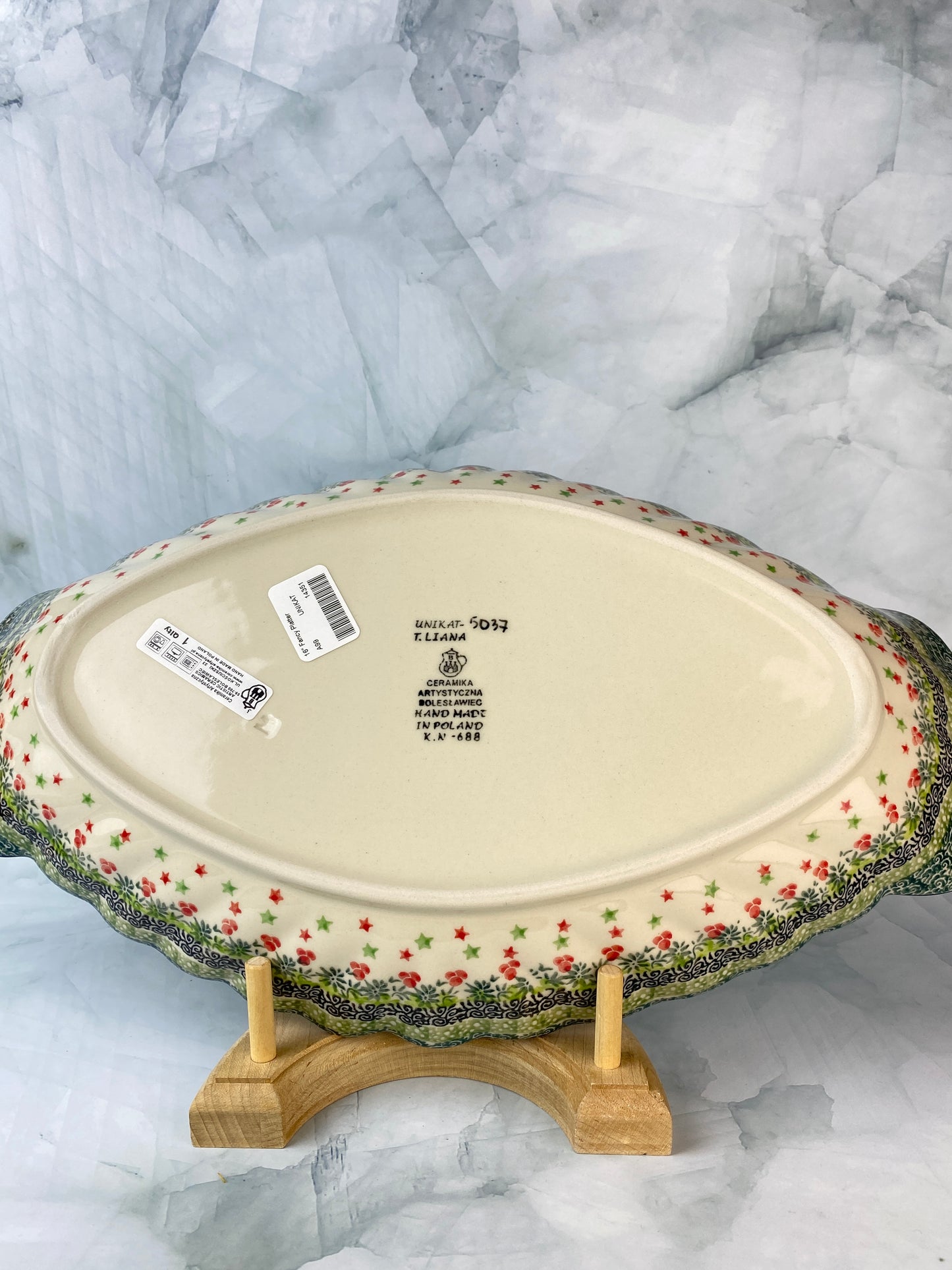 Fancy Unikat Platter - Shape A99 - Pattern U5037