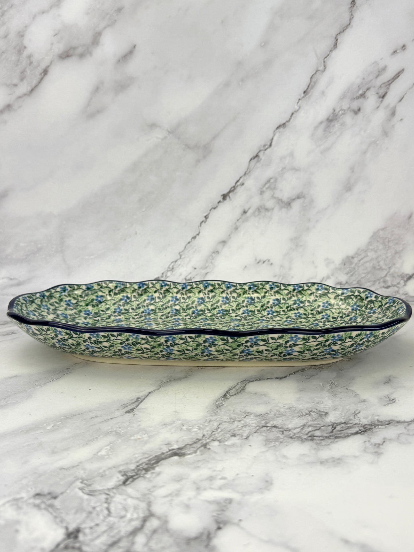 Scalloped Tray - Shape A42 - Pattern 2349