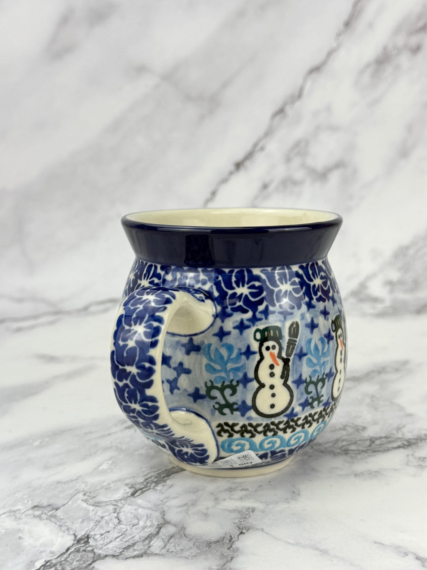 Large Unikat Bubble Mug 16oz - Shape 73 - Pattern U1634