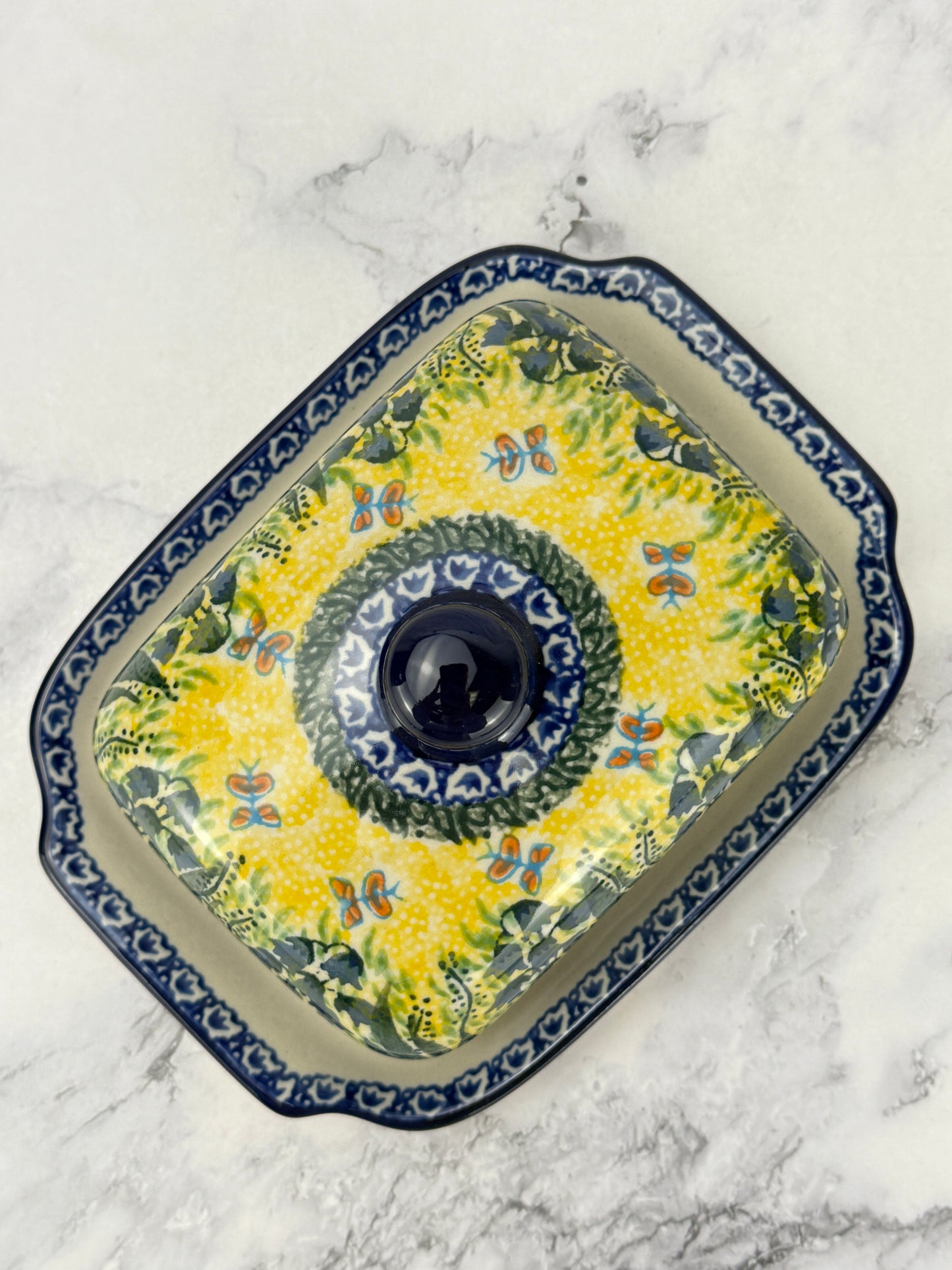 Unikat Euro Butter Dish - Shape 295 - Pattern U1483