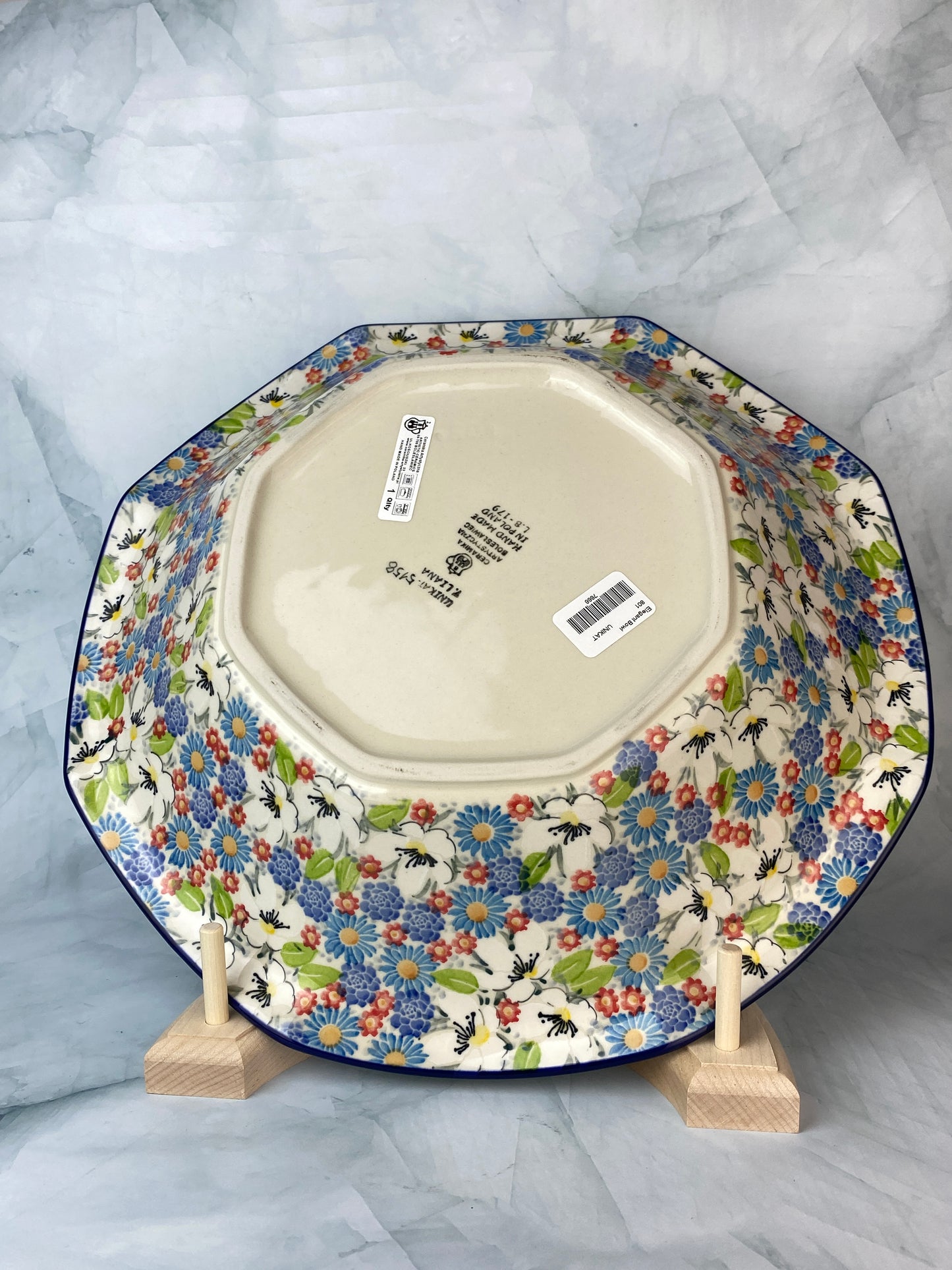 Extra Large Flared Unikat Bowl - Shape 801 - Pattern U5158