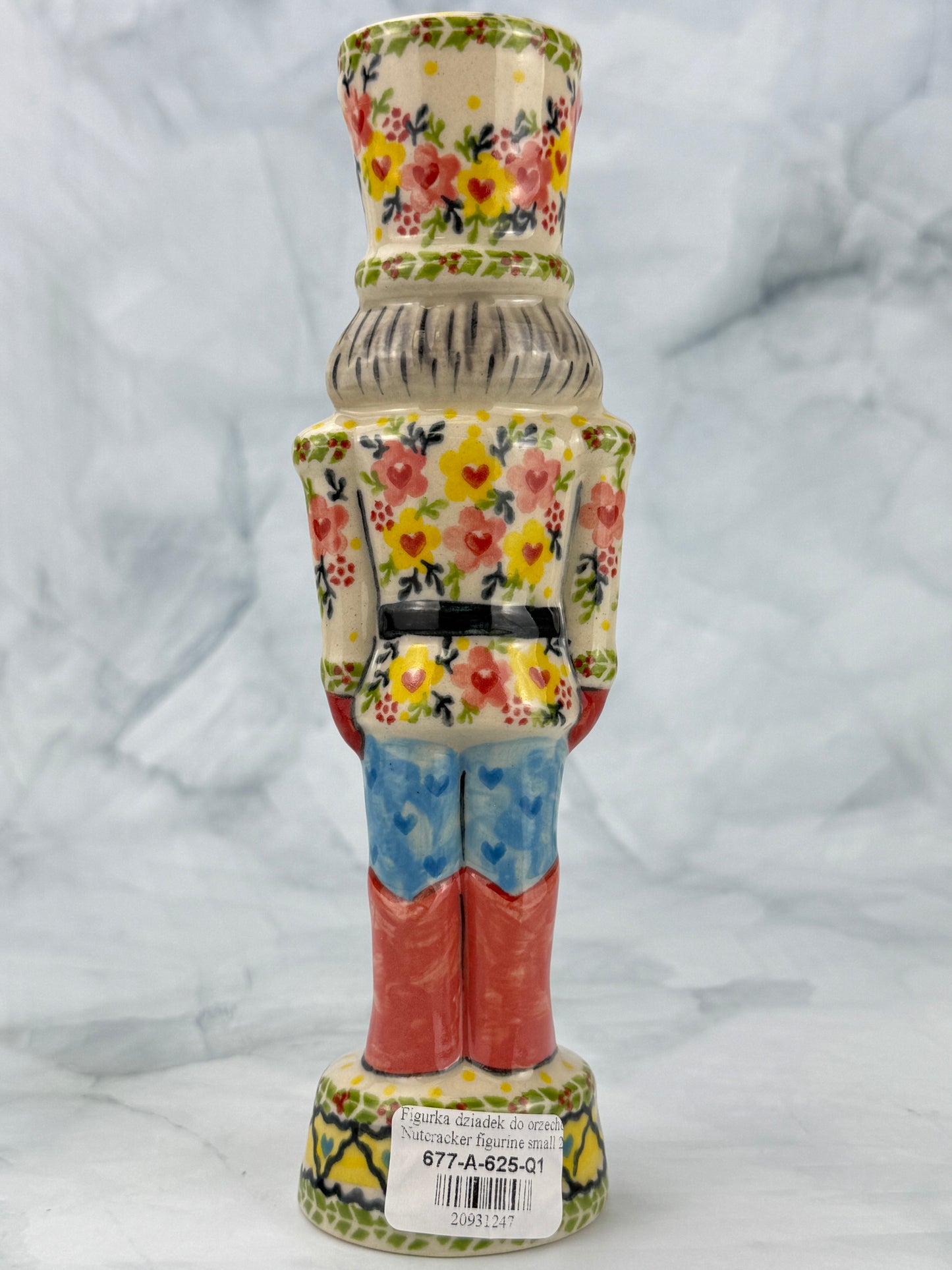 Vena Medium Nutcracker Figurine - Shape V677 - Flowers