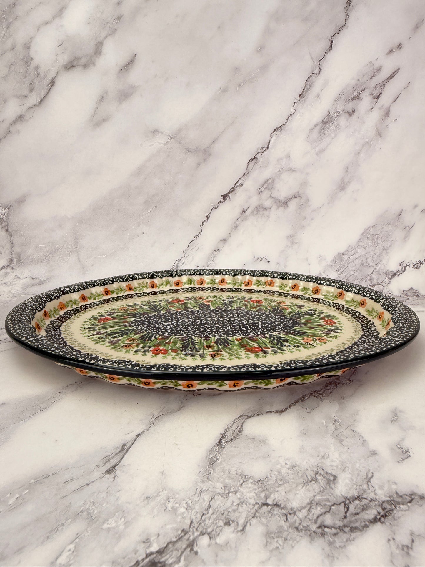 Unikat Oval Platter - Shape 614 - Pattern U4335
