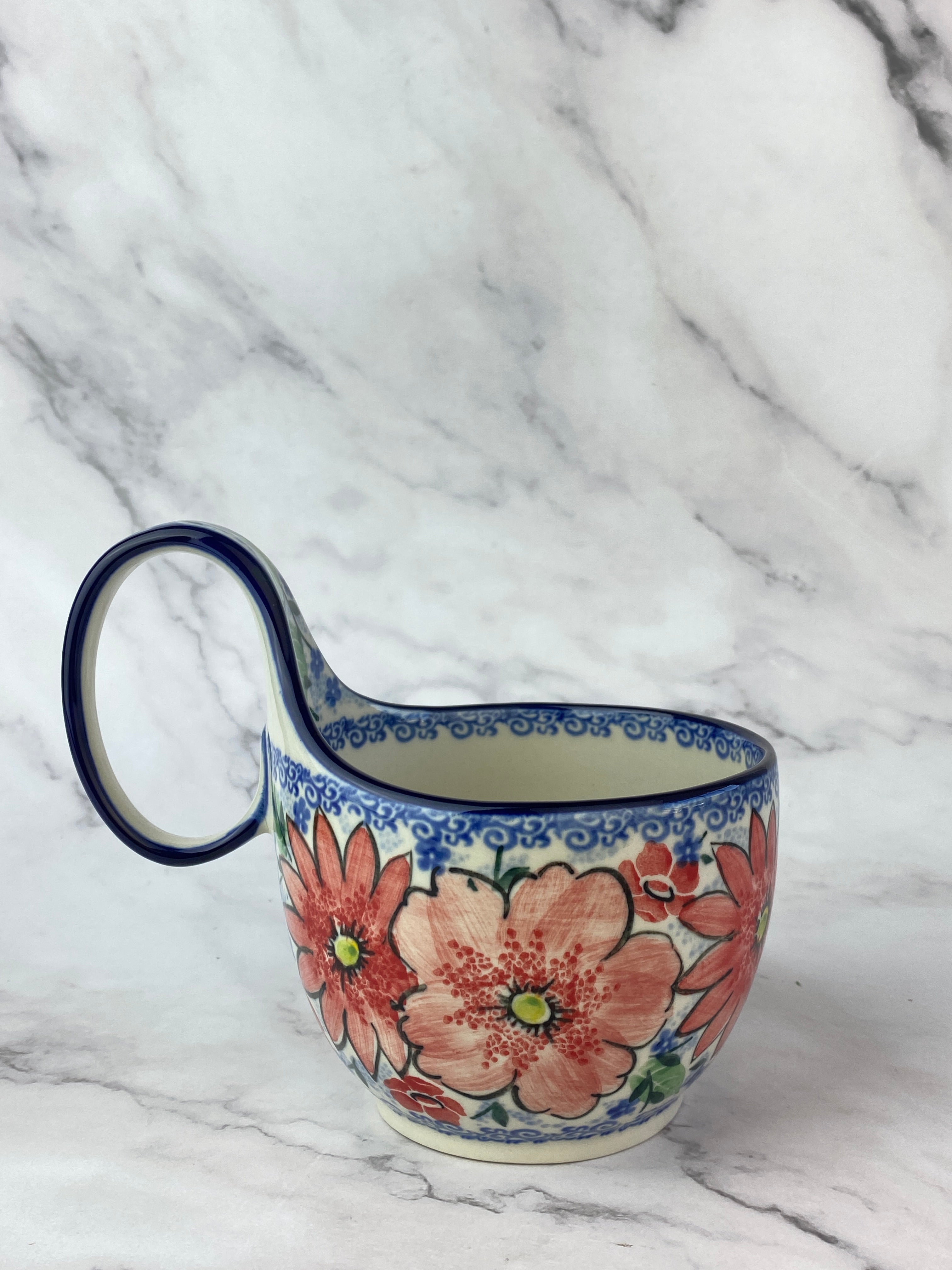 Unikat Soup Mug - Shape 845 - Pattern U5137 – Polish Pottery Westlake