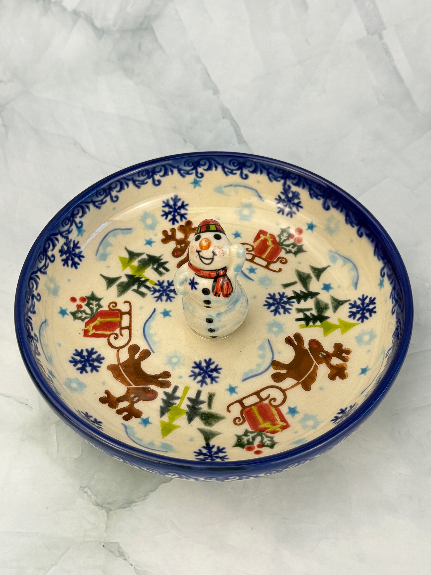 Vena Unikat Holiday Dish - Shape V681 - Reindeer