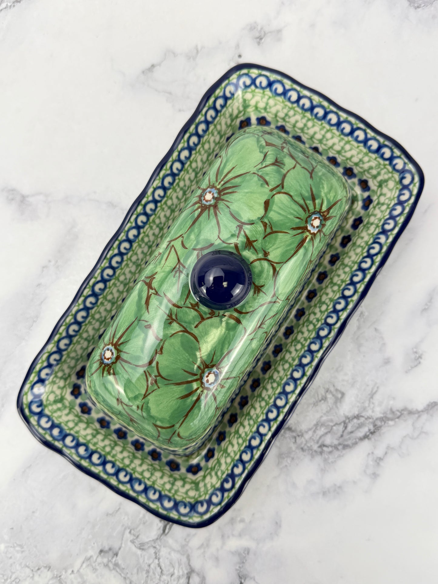 Fancy Unikat Butter Dish - Shape A65 - Pattern U408D