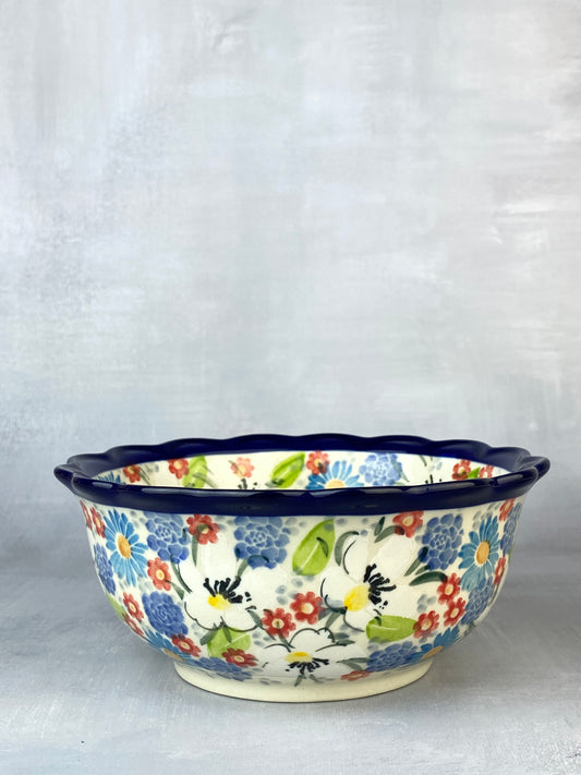 Unikat Ruffled Bowl - Shape 526 - Pattern U5158