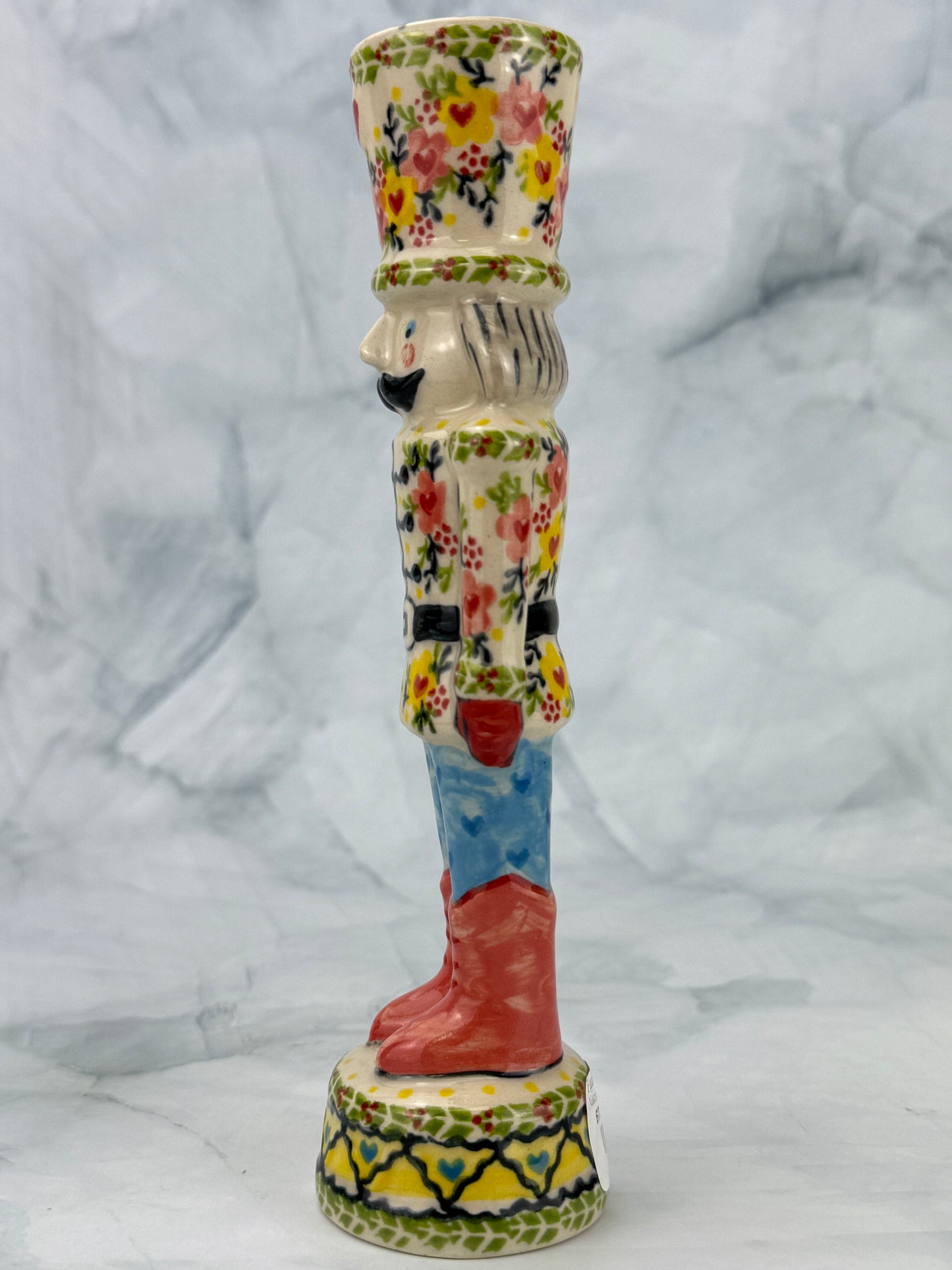 Vena Medium Nutcracker Figurine - Shape V677 - Flowers
