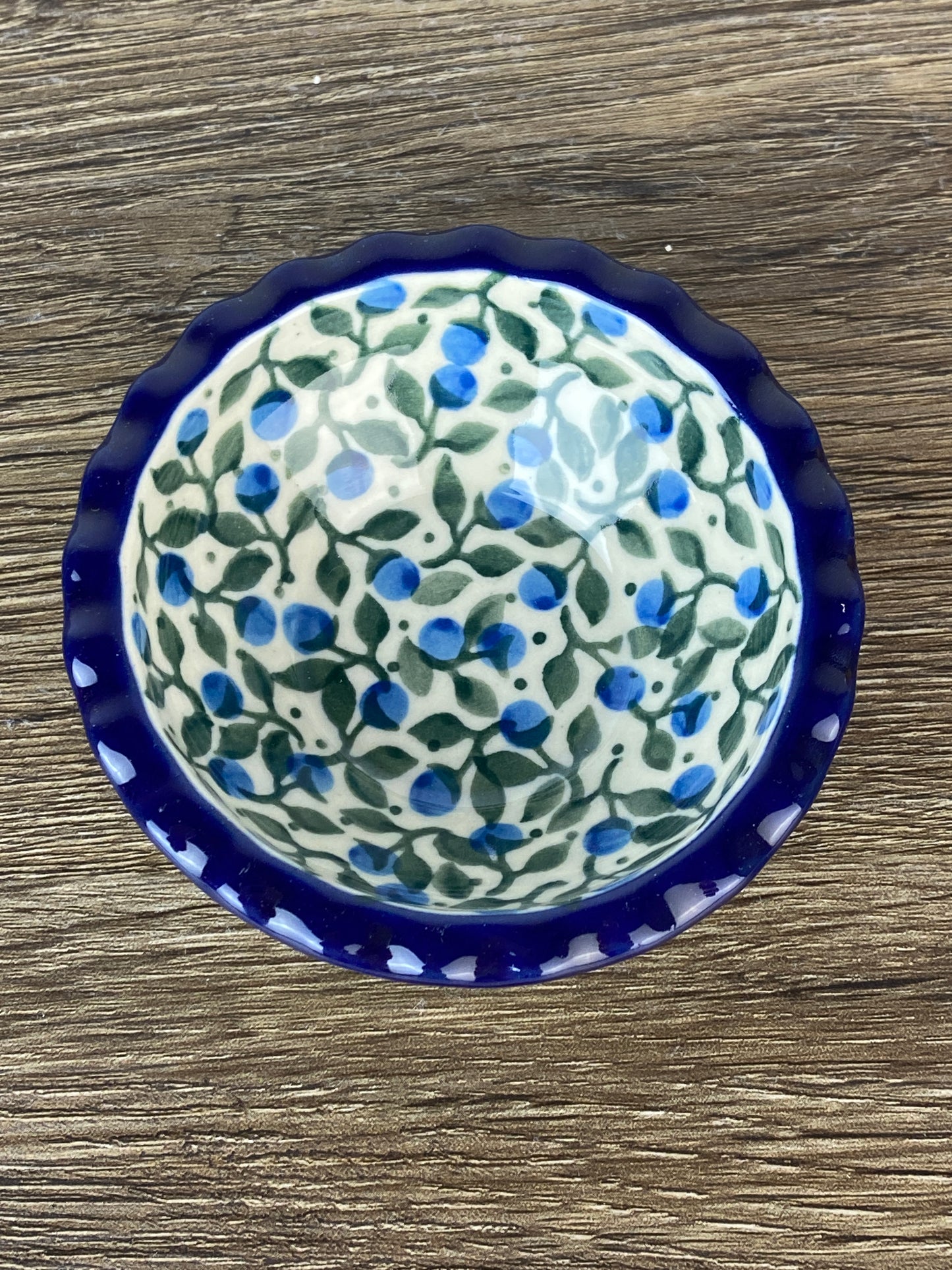 Ruffled Tart Dish - Shape 268 - Pattern 1658