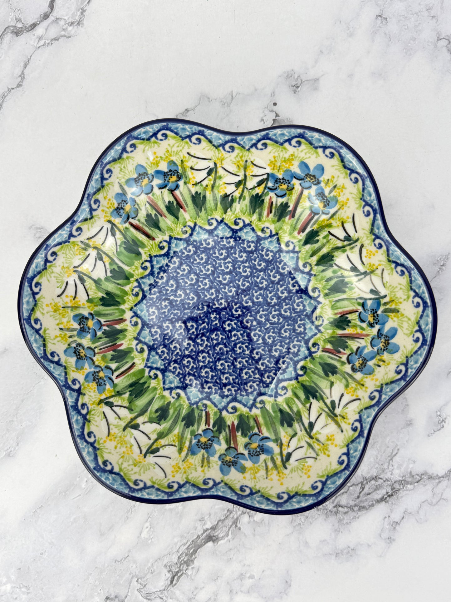 Small Unikat Flower Bowl - Shape 717 - Pattern U5071
