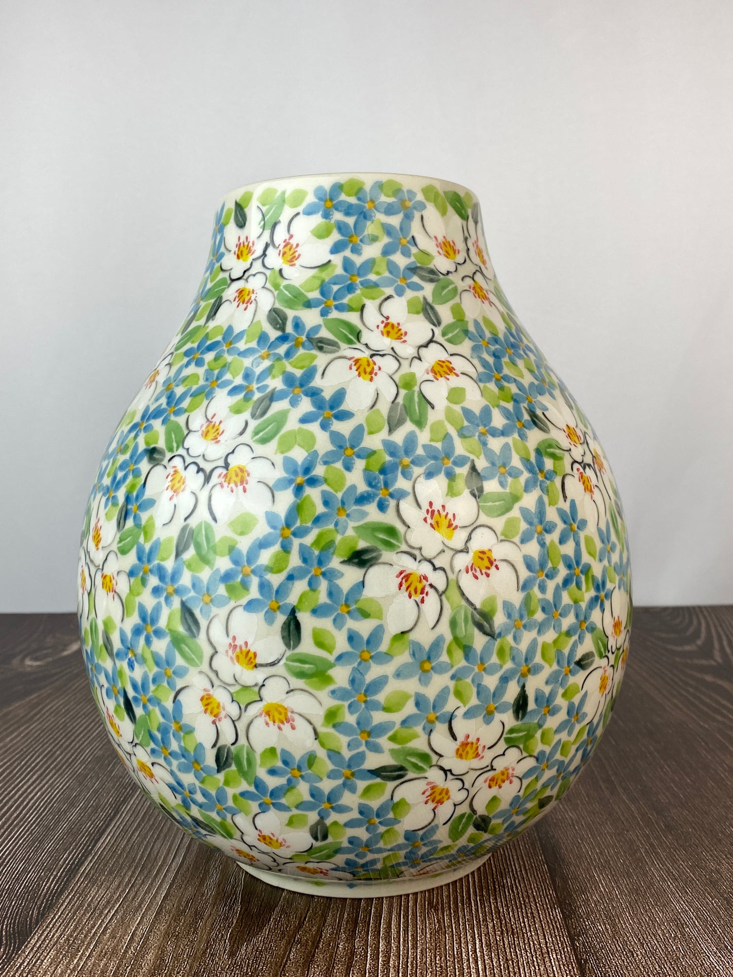 Large Rounded Unikat Vase - Shape F14 - Pattern U4902