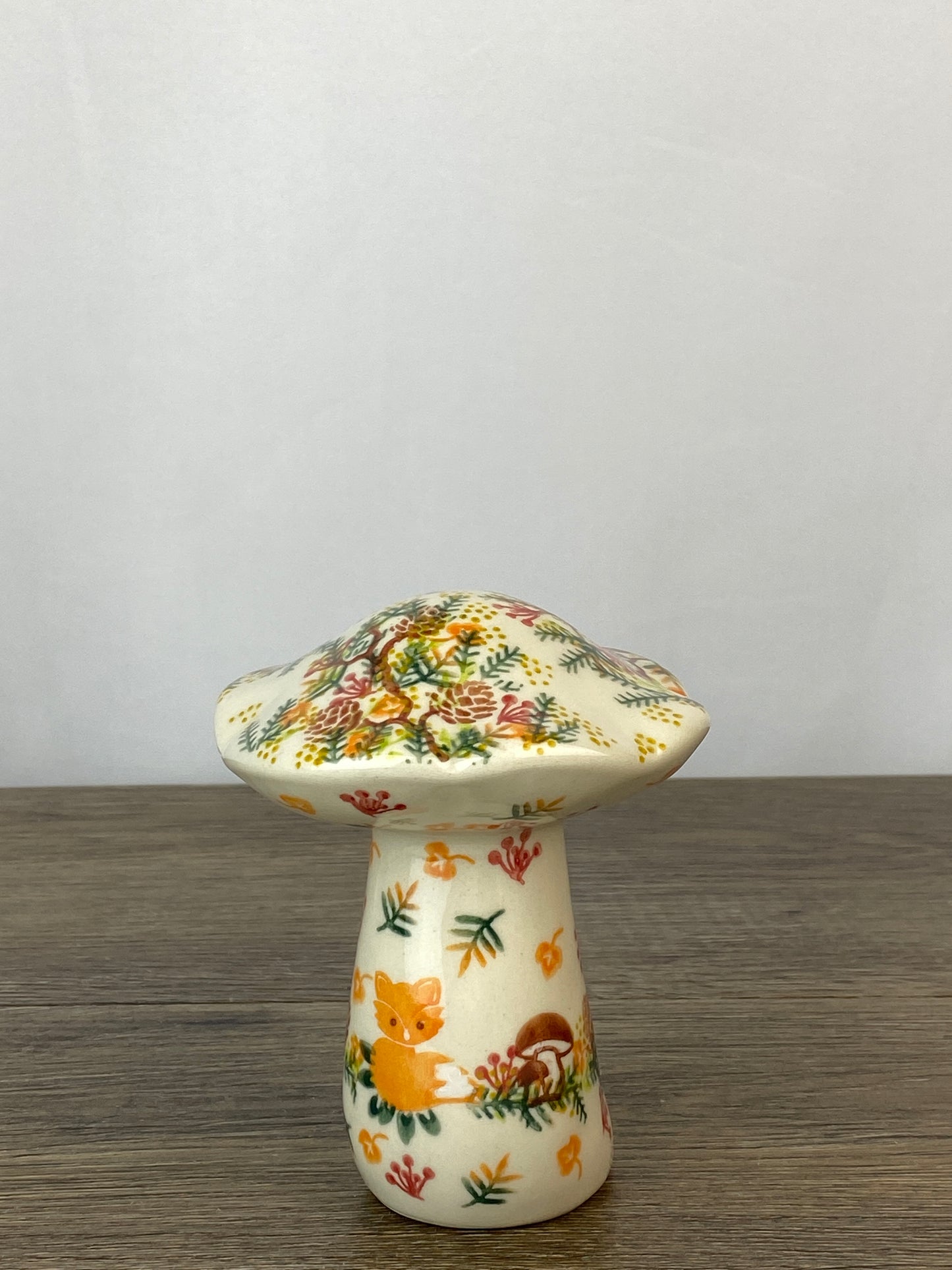 Mushroom Figurine - Fox