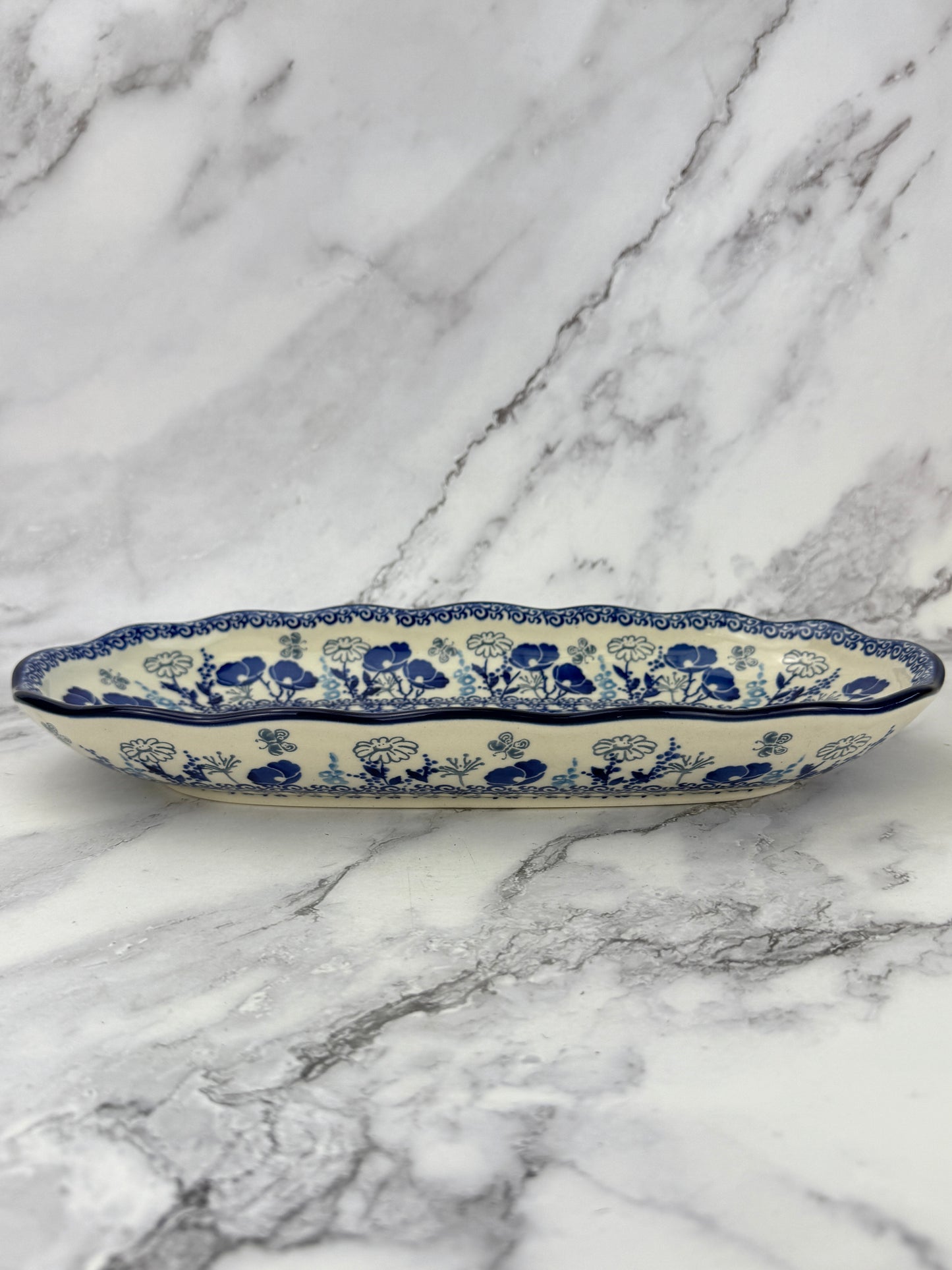 Scalloped Tray - Shape A42 - Pattern 2902