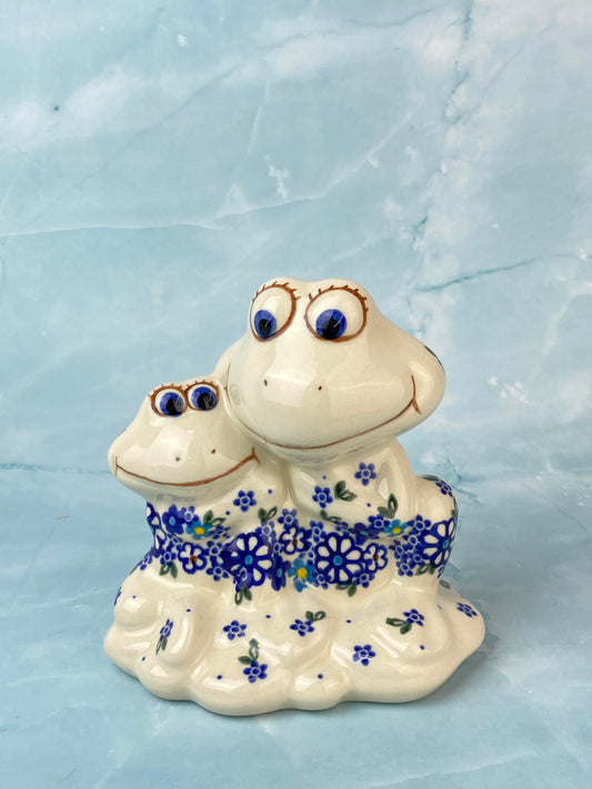 Frog Figurine - Daisies