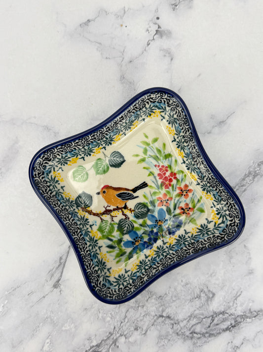 Wavy 4" Unikat Dish - Shape 630 - Pattern U5098