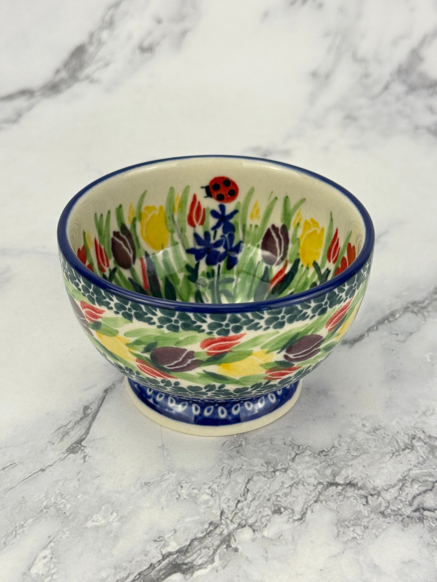 Mini Unikat Pedestal Bowl - Shape F97 - Pattern U3787