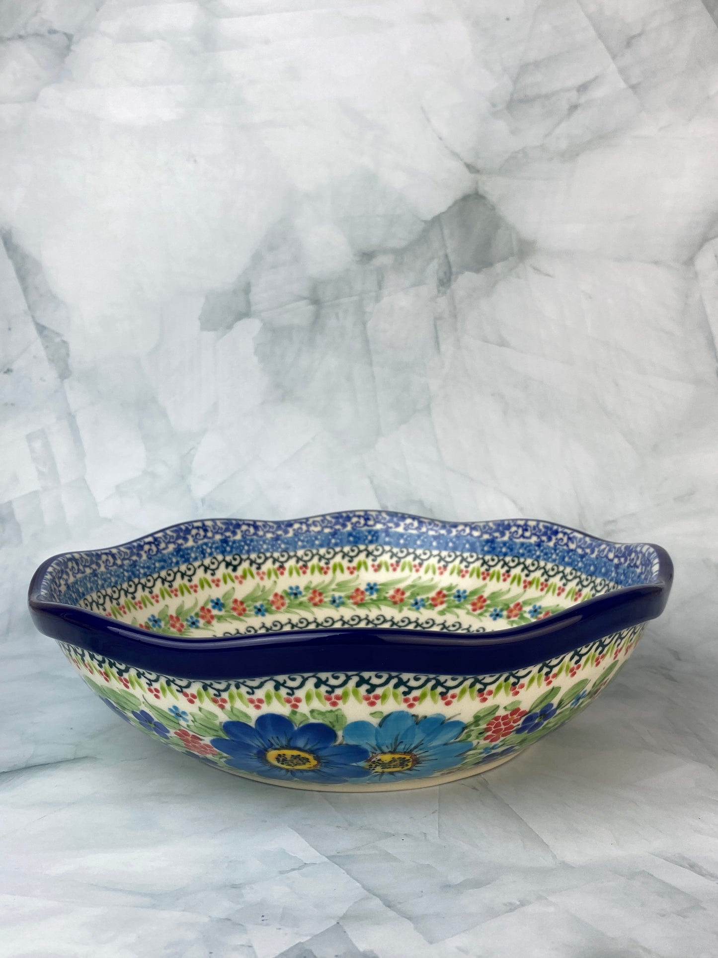 Wavy Edge Unikat Bowl - Shape 273 - Pattern U5157