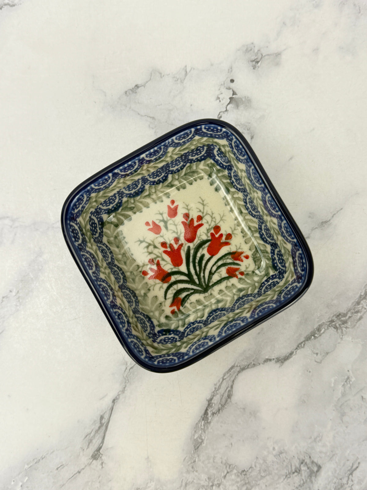 Small Square Dish - Shape 428 - Pattern 1437