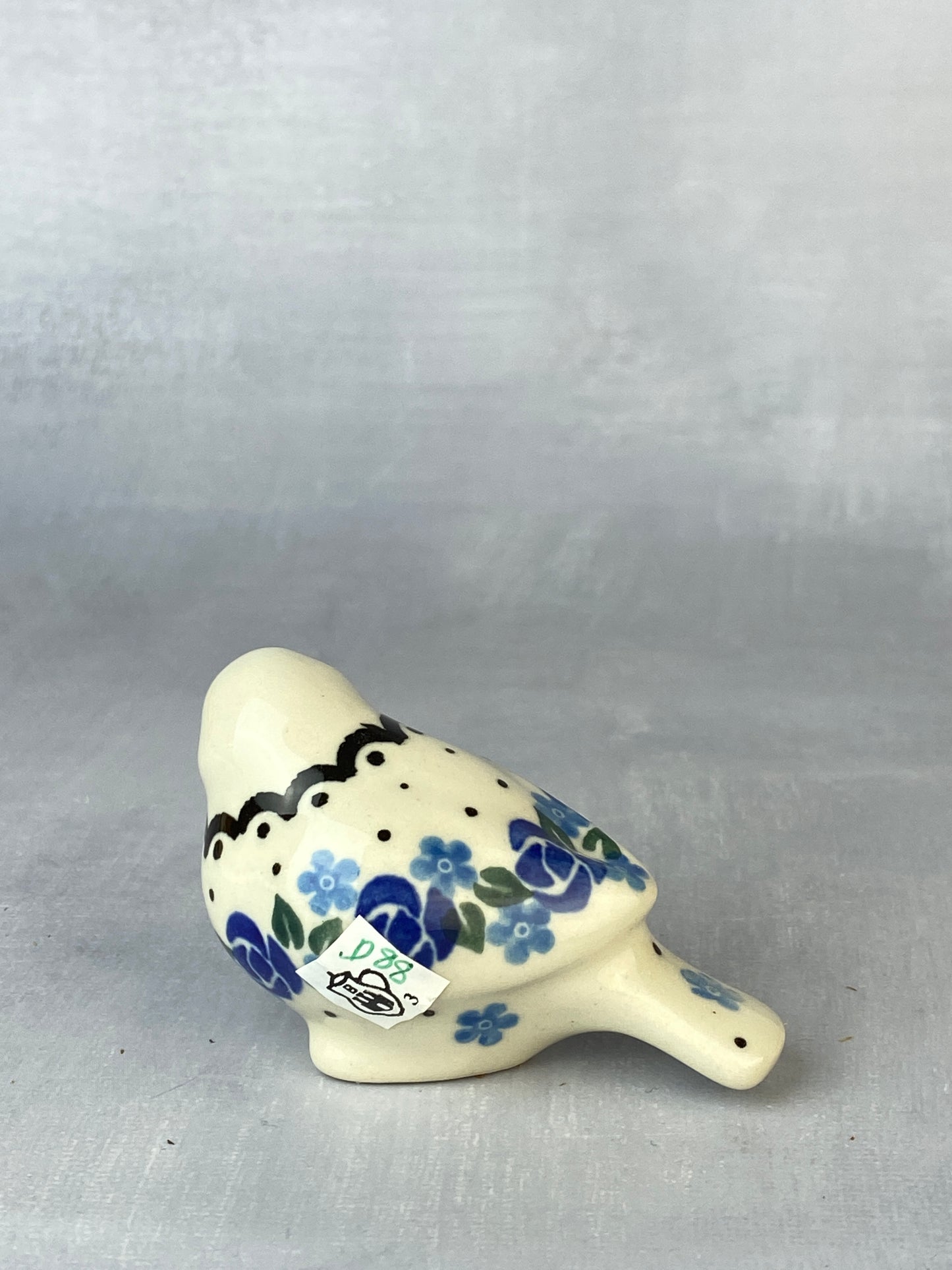 Chubby Bird Figurine - Shape D88 - Pattern 882