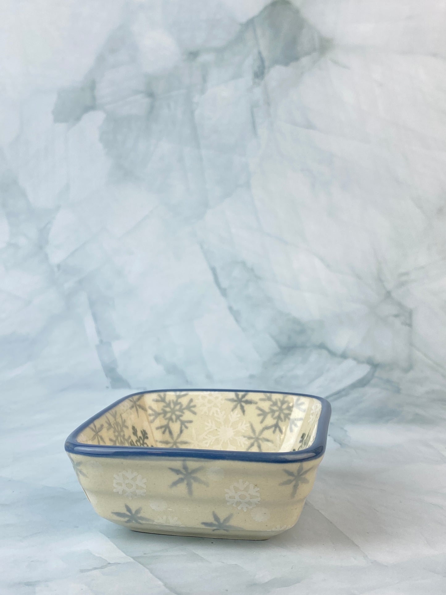 Small Square Dip Bowl - Shape 656 - Pattern 2712