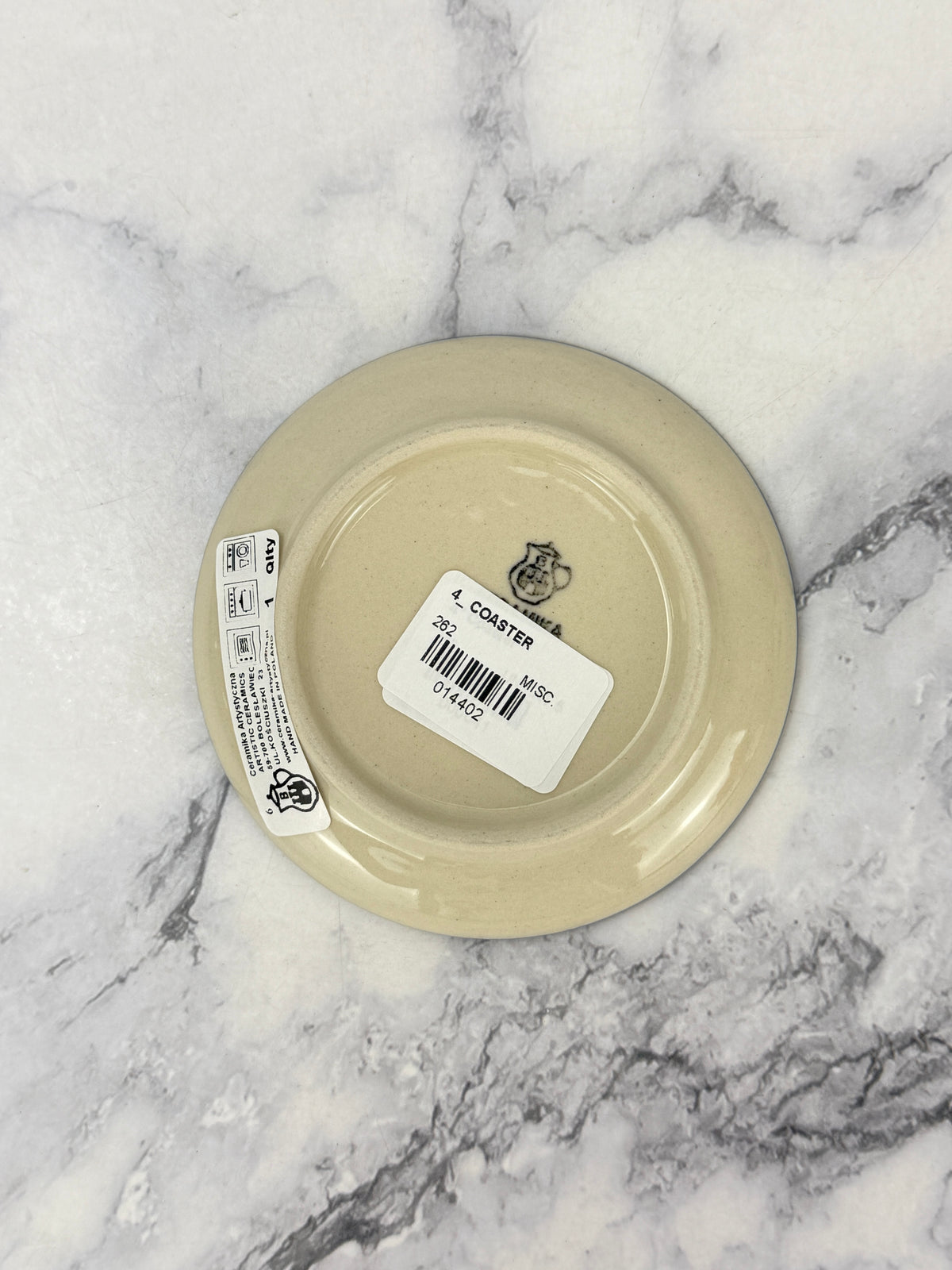 4” Coaster - Shape 262 - Pattern 3308