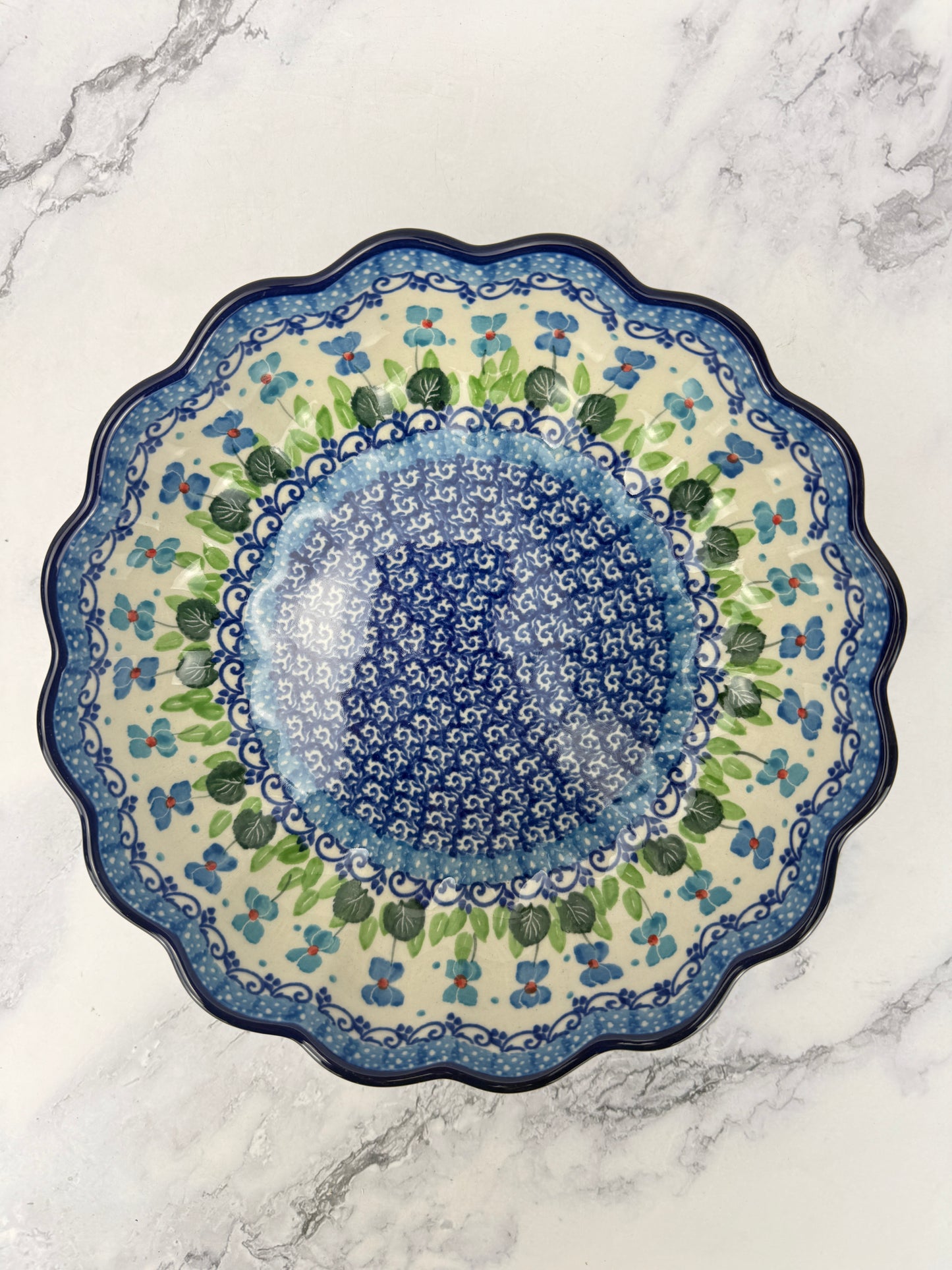 Scalloped Bowl - Shape 974 - Pattern 2668